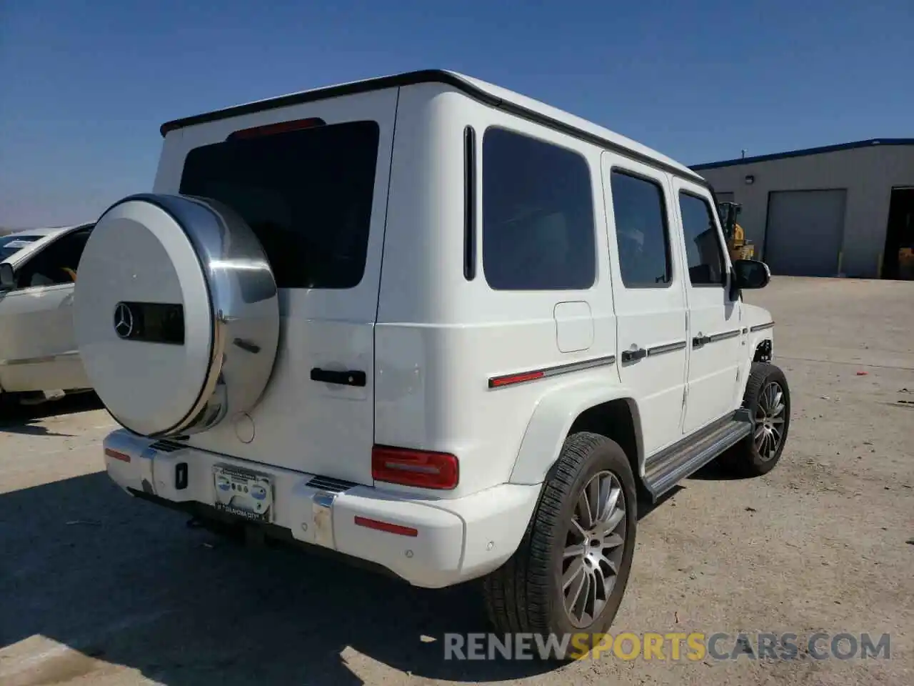 4 Фотография поврежденного автомобиля WDCYC6BJ6KX308653 MERCEDES-BENZ G-CLASS 2019