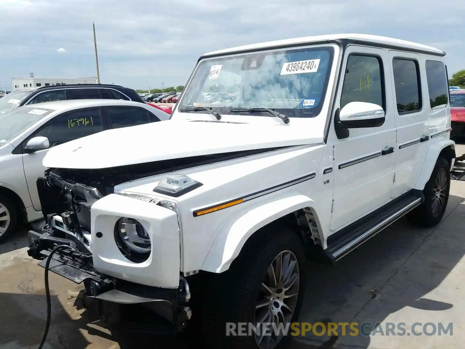 2 Photograph of a damaged car WDCYC6BJ7KX319497 MERCEDES-BENZ G CLASS 2019