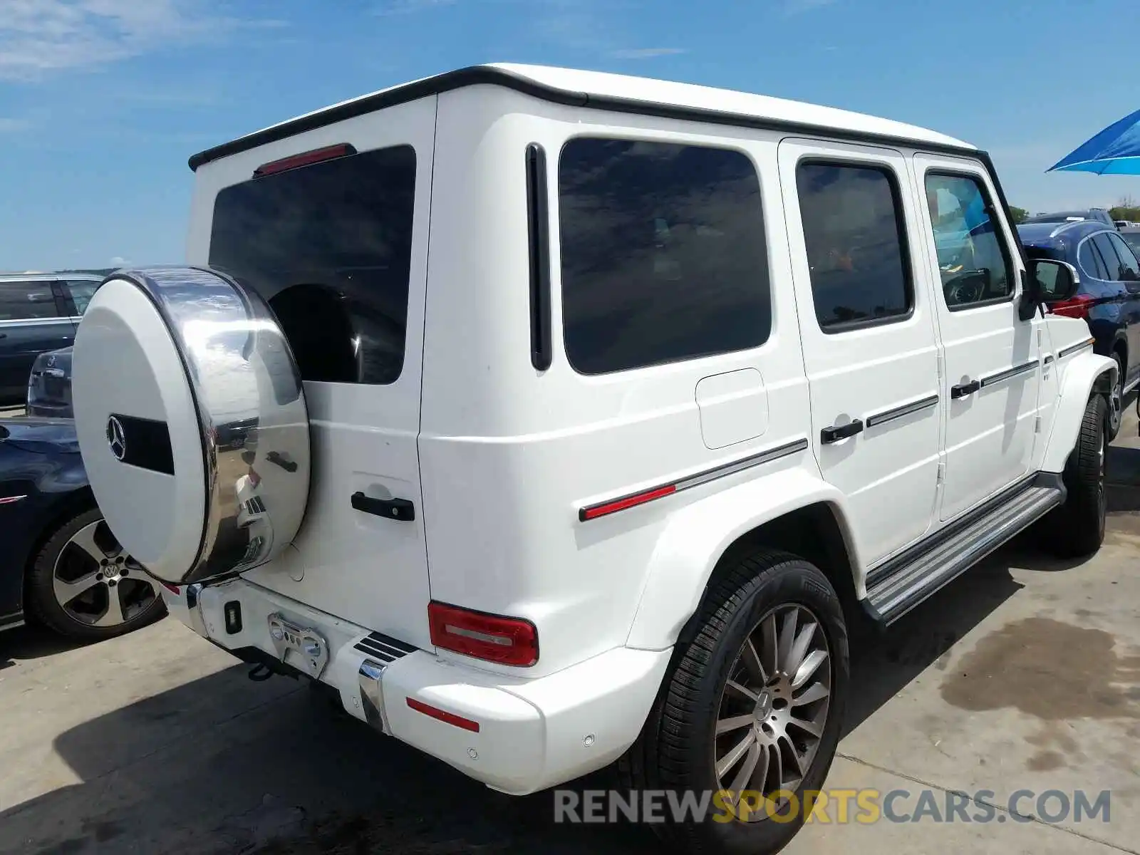 4 Photograph of a damaged car WDCYC6BJ7KX319497 MERCEDES-BENZ G CLASS 2019