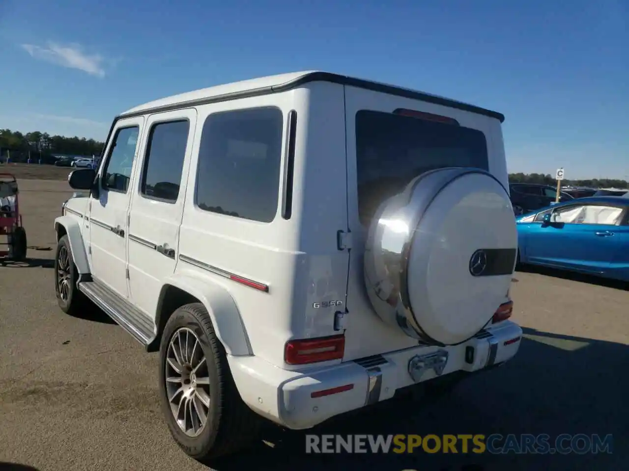 3 Photograph of a damaged car WDCYC6BJ8KX313921 MERCEDES-BENZ G-CLASS 2019