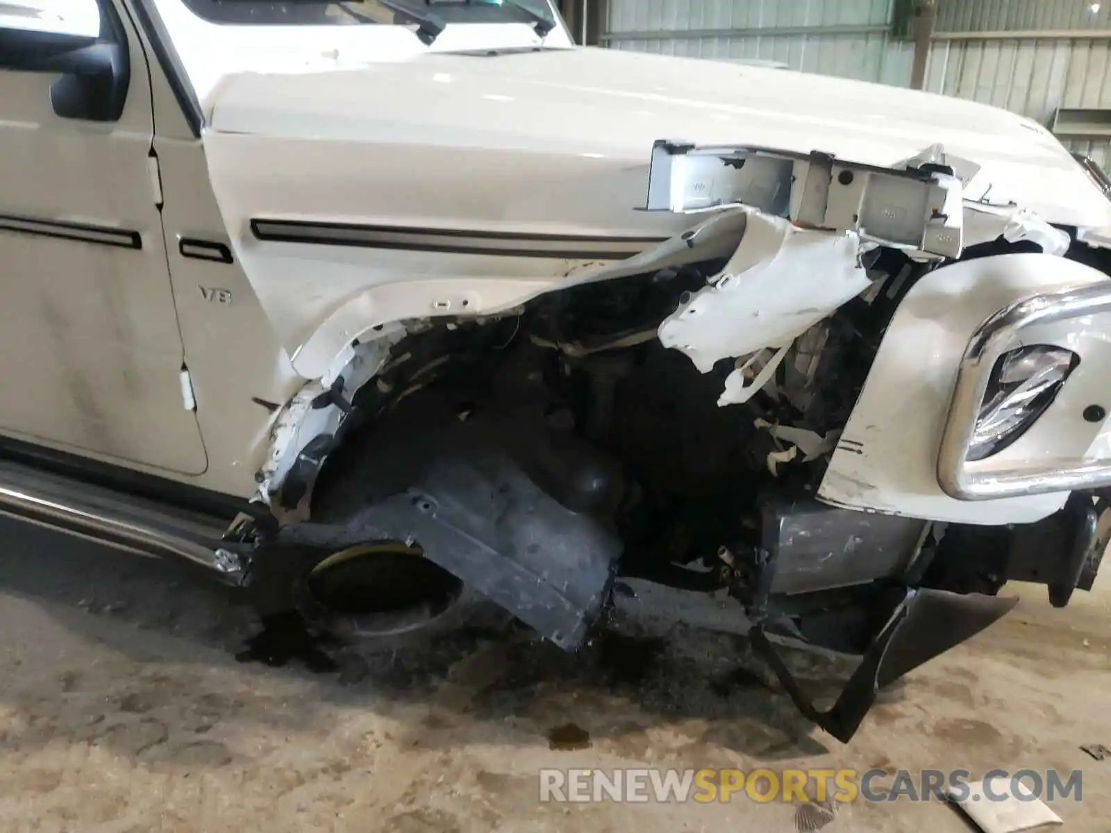 9 Фотография поврежденного автомобиля WDCYC6BJ9KX307934 MERCEDES-BENZ G CLASS 2019