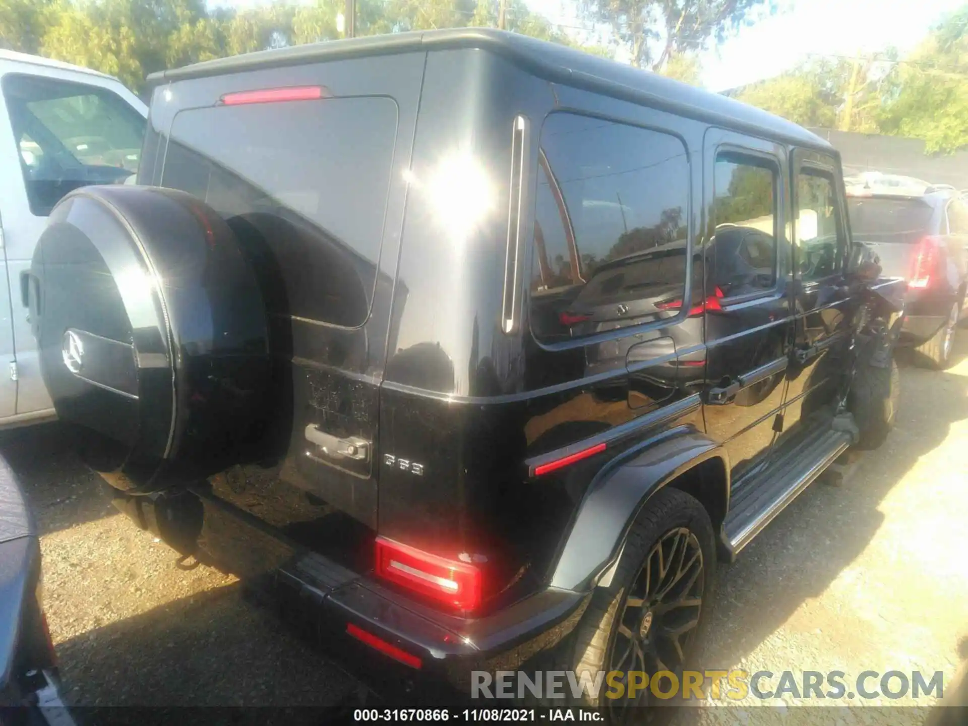 4 Photograph of a damaged car WDCYC6BJXKX310809 MERCEDES-BENZ G-CLASS 2019