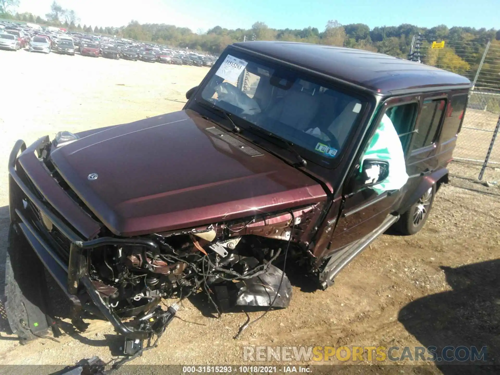 2 Photograph of a damaged car WDCYC6BJXKX323334 MERCEDES-BENZ G-CLASS 2019