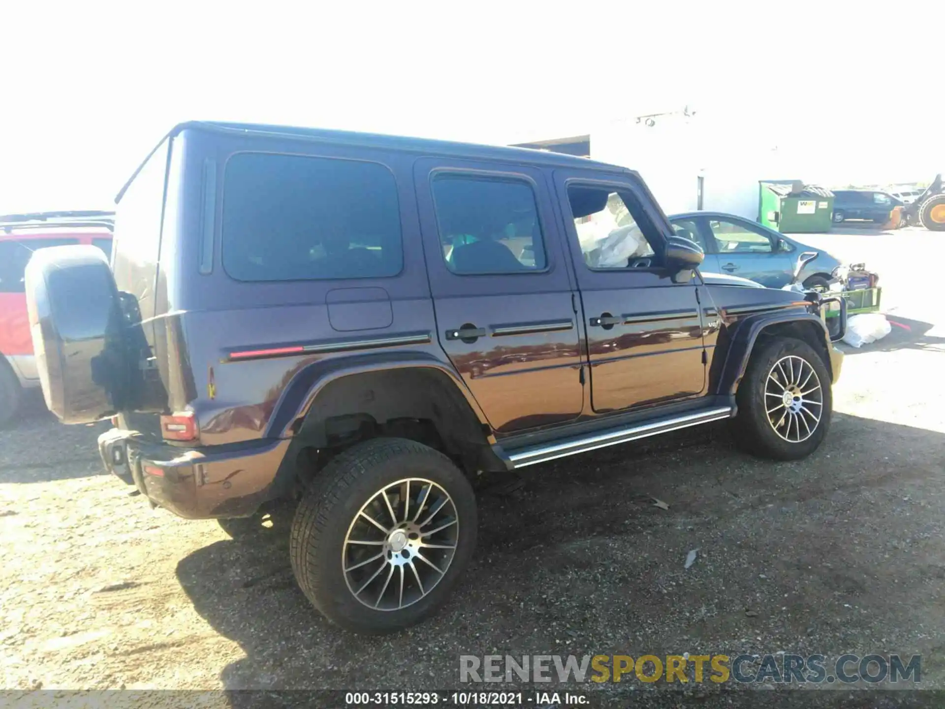 4 Photograph of a damaged car WDCYC6BJXKX323334 MERCEDES-BENZ G-CLASS 2019