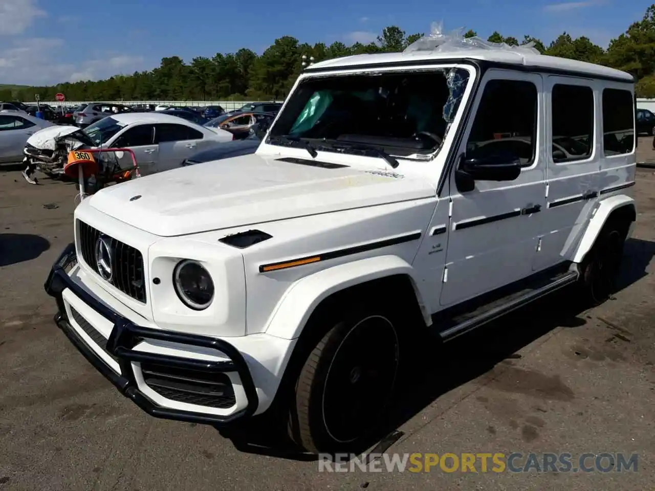 2 Photograph of a damaged car WDCYC7HJ2KX329786 MERCEDES-BENZ G-CLASS 2019