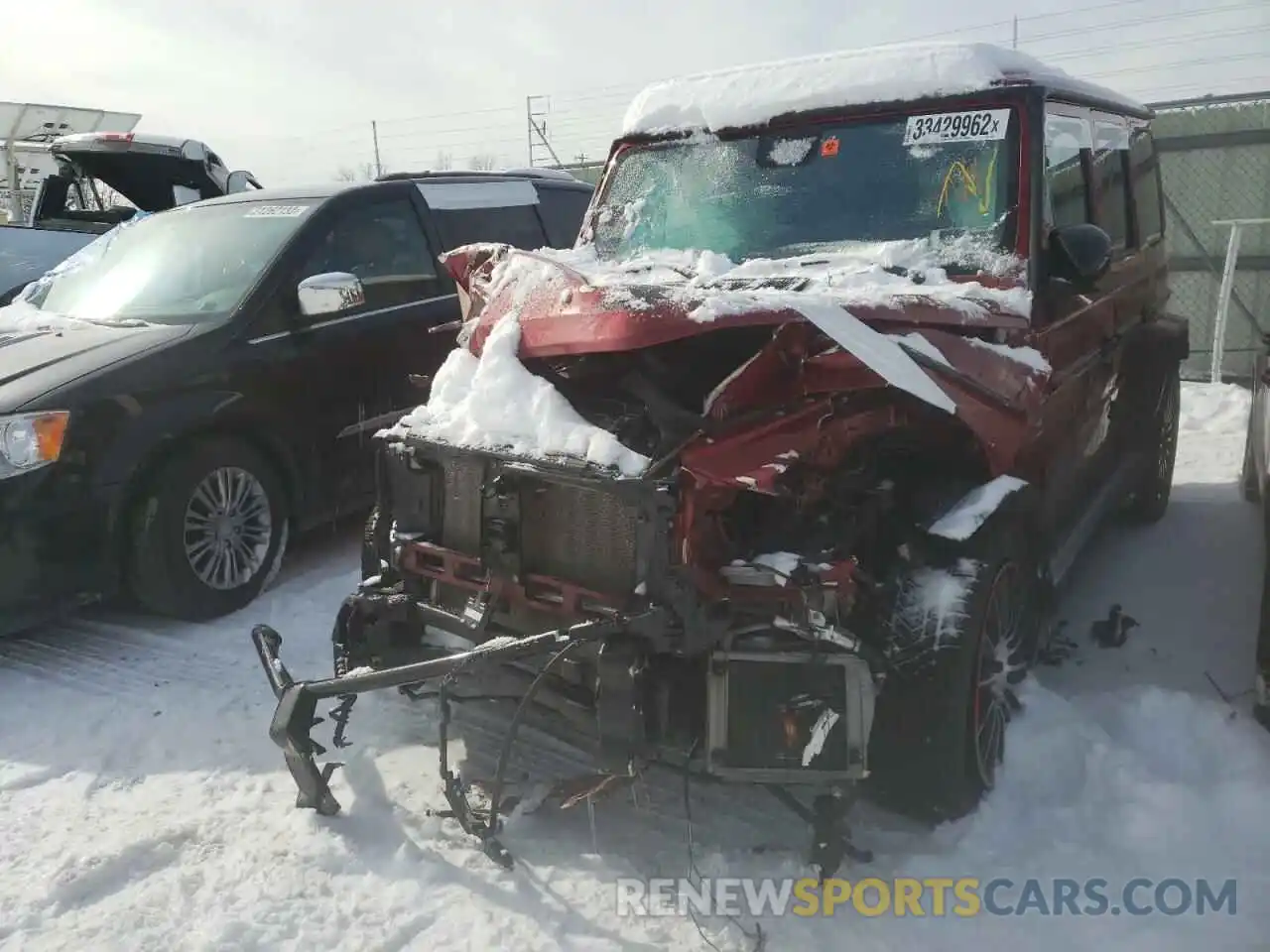 2 Photograph of a damaged car WDCYC7HJ3KX314245 MERCEDES-BENZ G-CLASS 2019