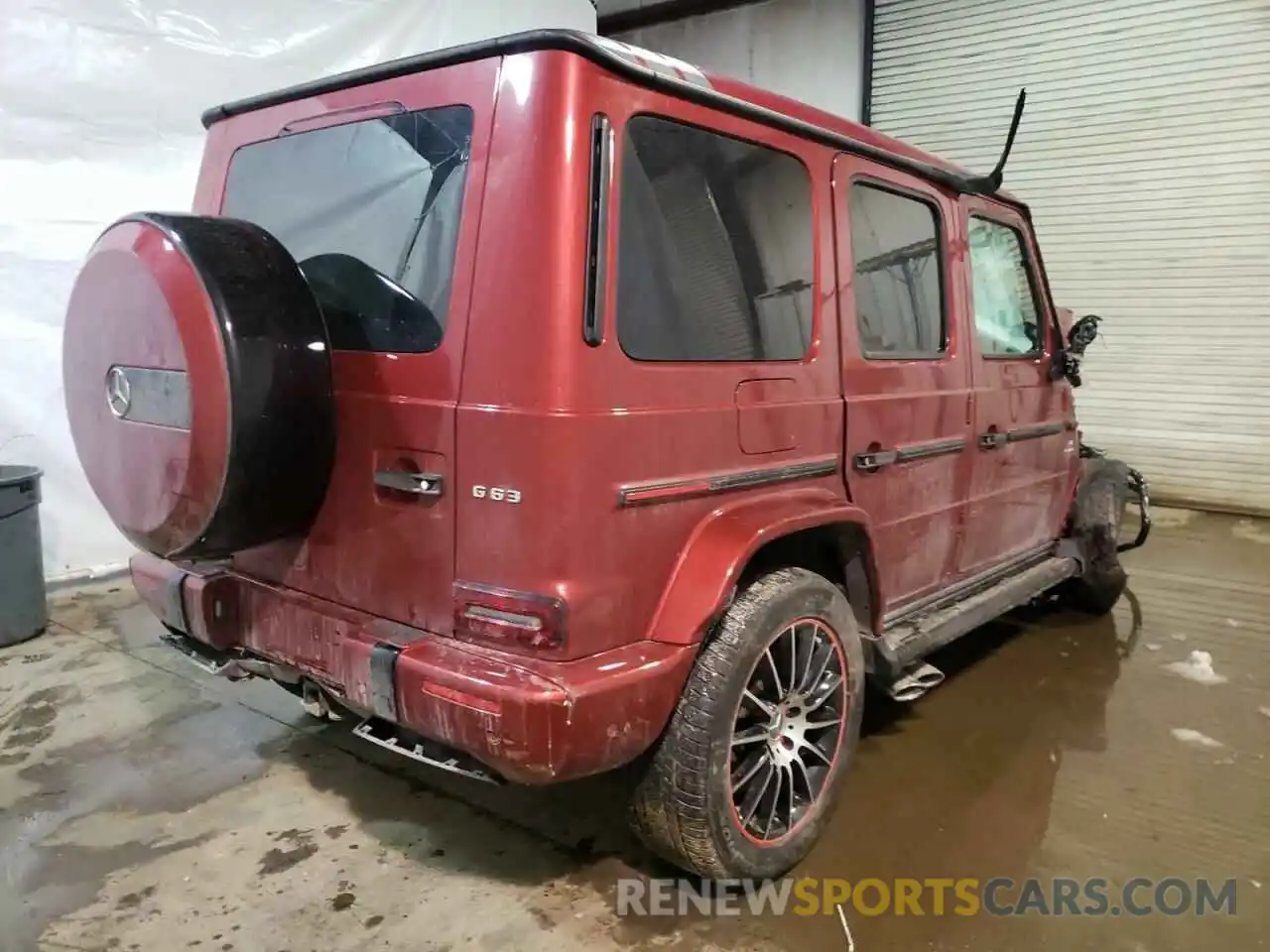 4 Photograph of a damaged car WDCYC7HJ3KX314245 MERCEDES-BENZ G-CLASS 2019