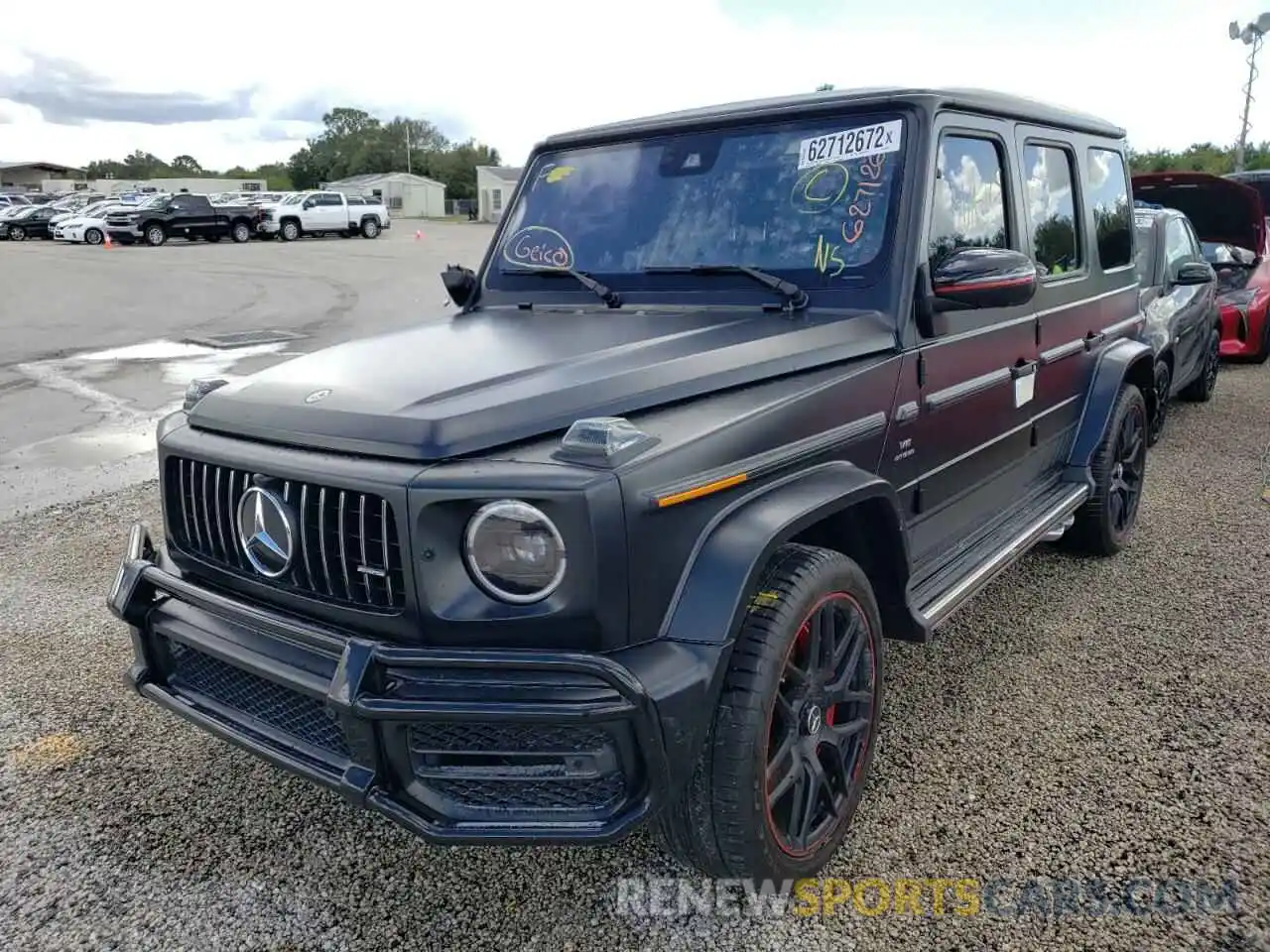 2 Photograph of a damaged car WDCYC7HJ6KX302526 MERCEDES-BENZ G-CLASS 2019