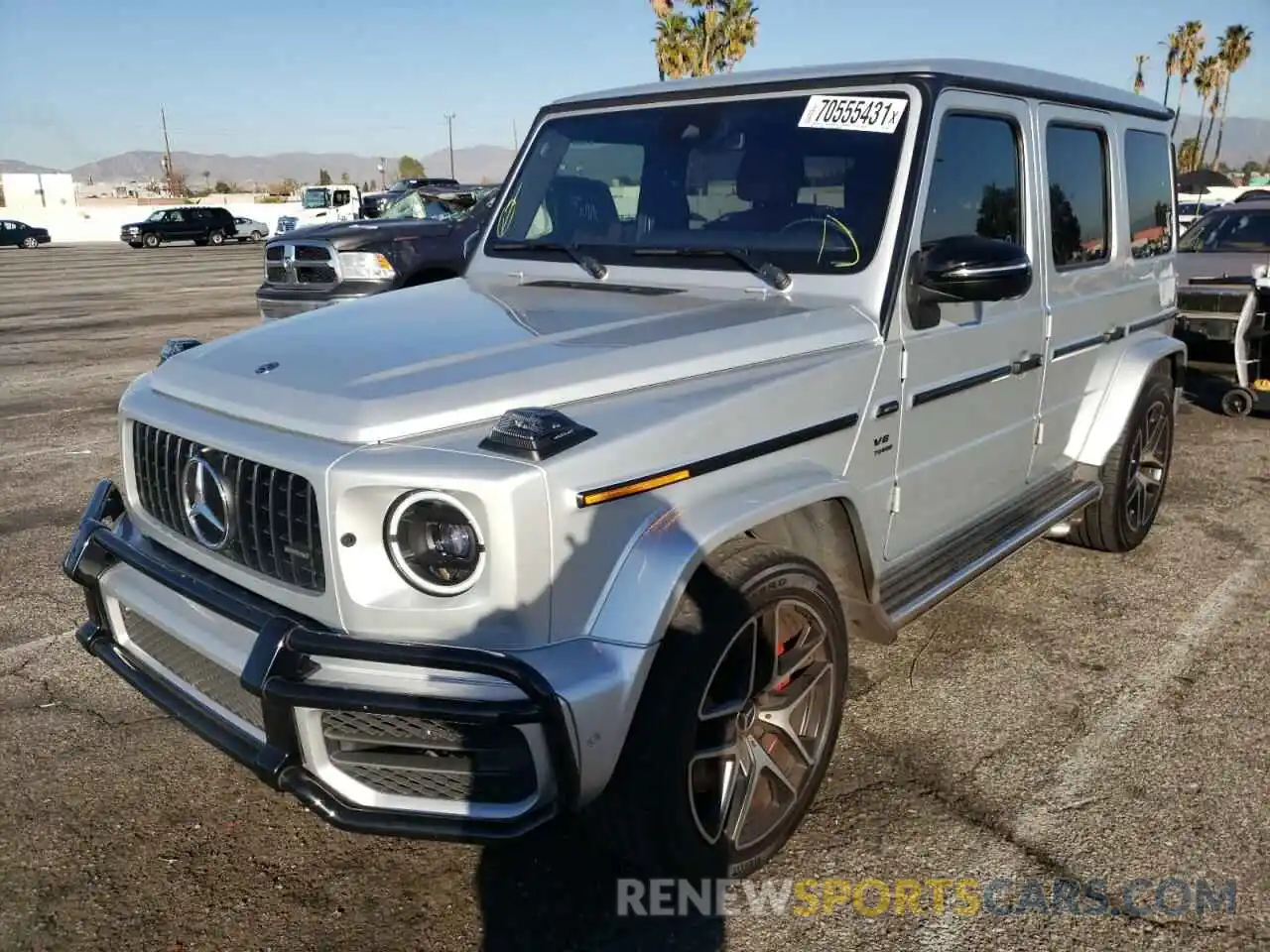 2 Фотография поврежденного автомобиля WDCYC7HJ7KX316063 MERCEDES-BENZ G-CLASS 2019