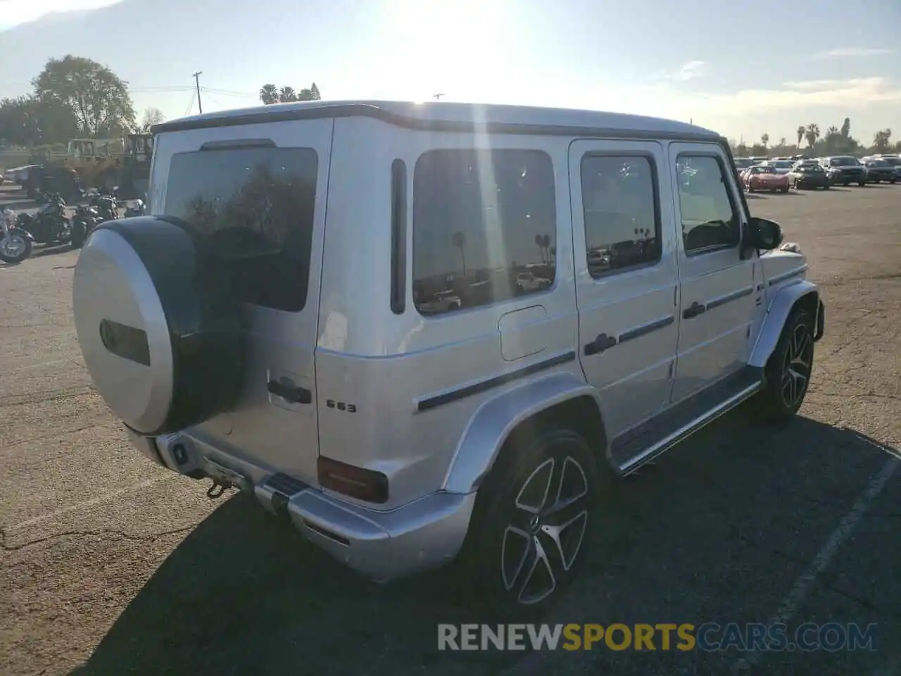 4 Photograph of a damaged car WDCYC7HJ7KX316063 MERCEDES-BENZ G-CLASS 2019