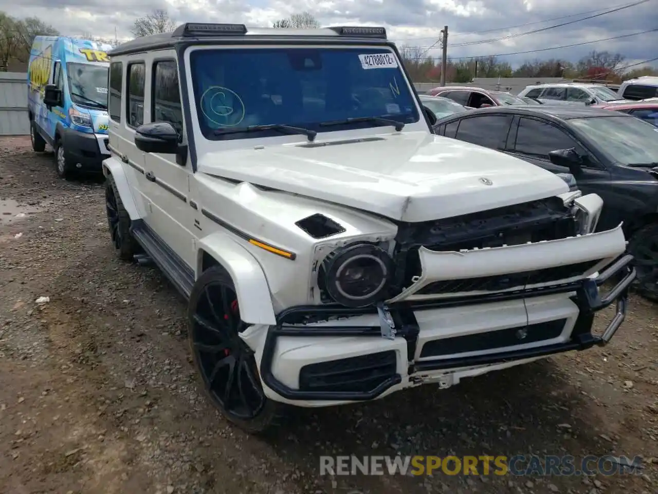 1 Фотография поврежденного автомобиля WDCYC7HJ8KX317738 MERCEDES-BENZ G-CLASS 2019