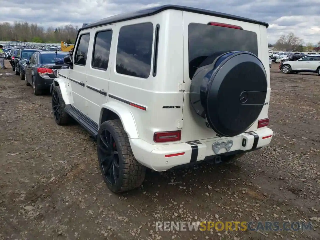 3 Фотография поврежденного автомобиля WDCYC7HJ8KX317738 MERCEDES-BENZ G-CLASS 2019