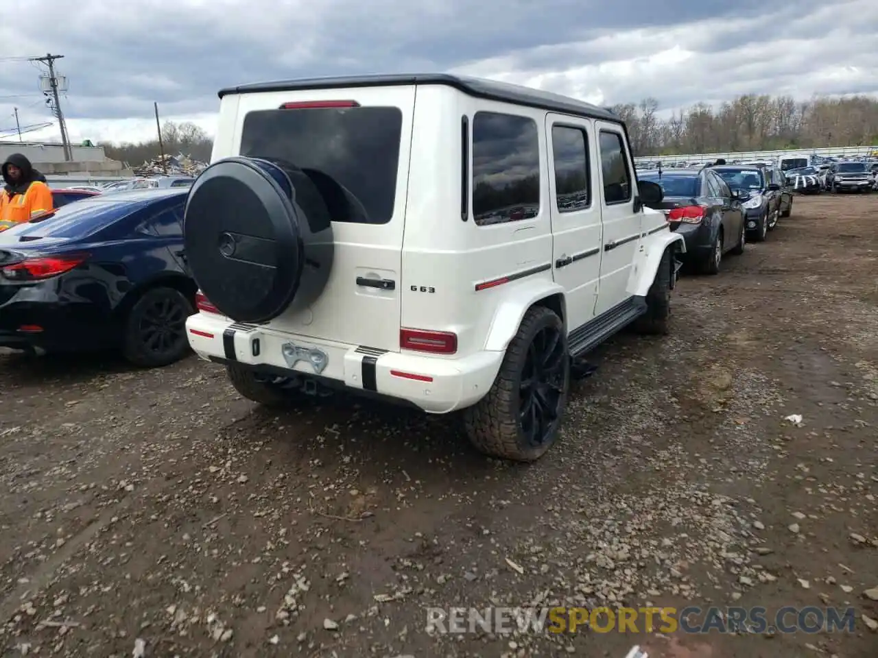 4 Фотография поврежденного автомобиля WDCYC7HJ8KX317738 MERCEDES-BENZ G-CLASS 2019