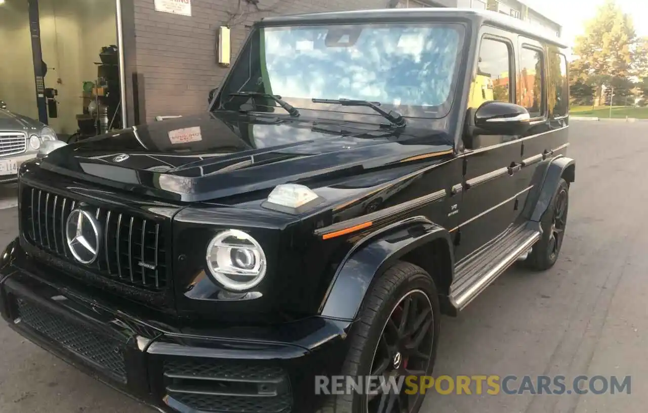 2 Photograph of a damaged car WDCYC7HJ9KX330398 MERCEDES-BENZ G-CLASS 2019