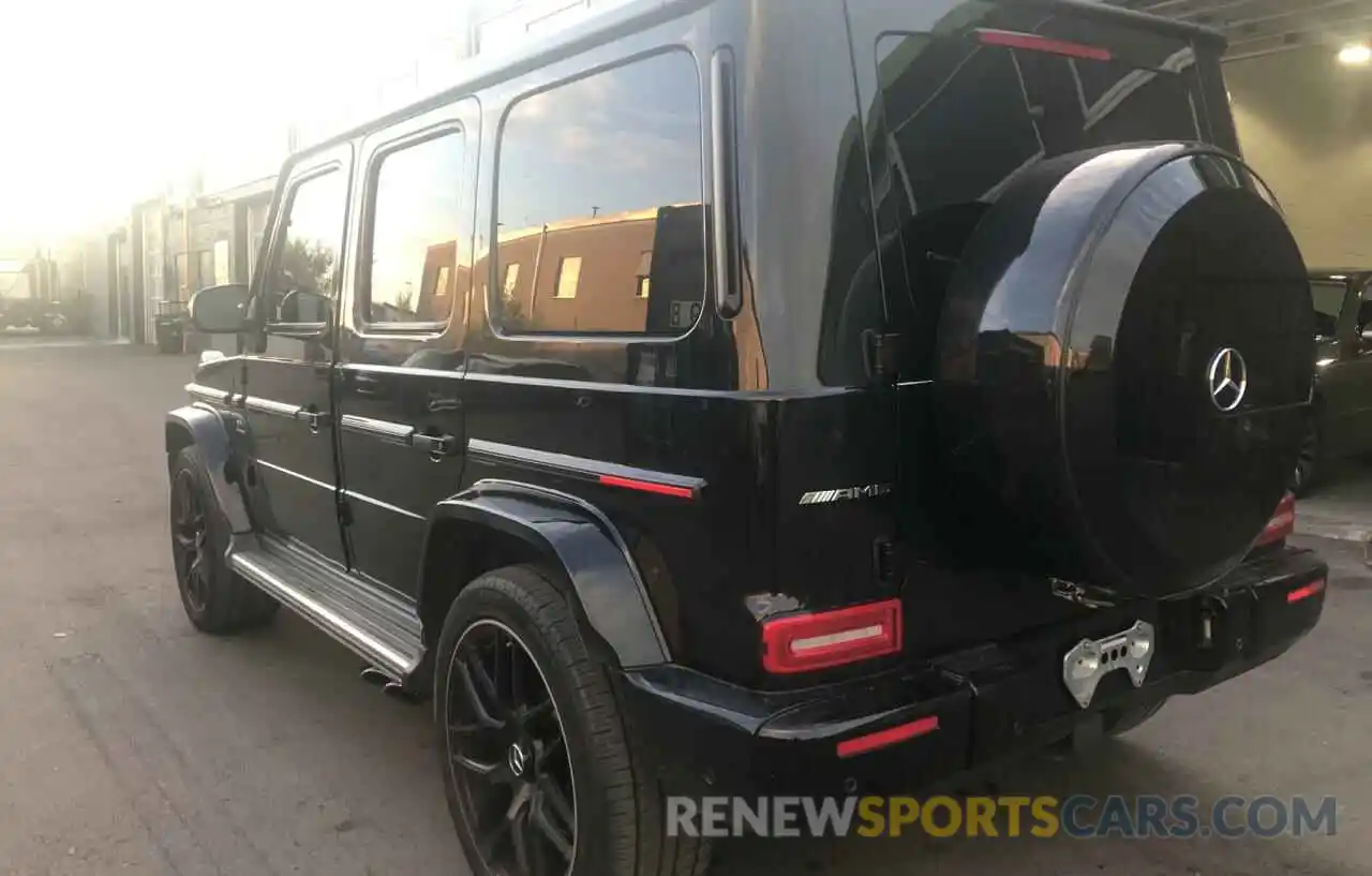 3 Photograph of a damaged car WDCYC7HJ9KX330398 MERCEDES-BENZ G-CLASS 2019