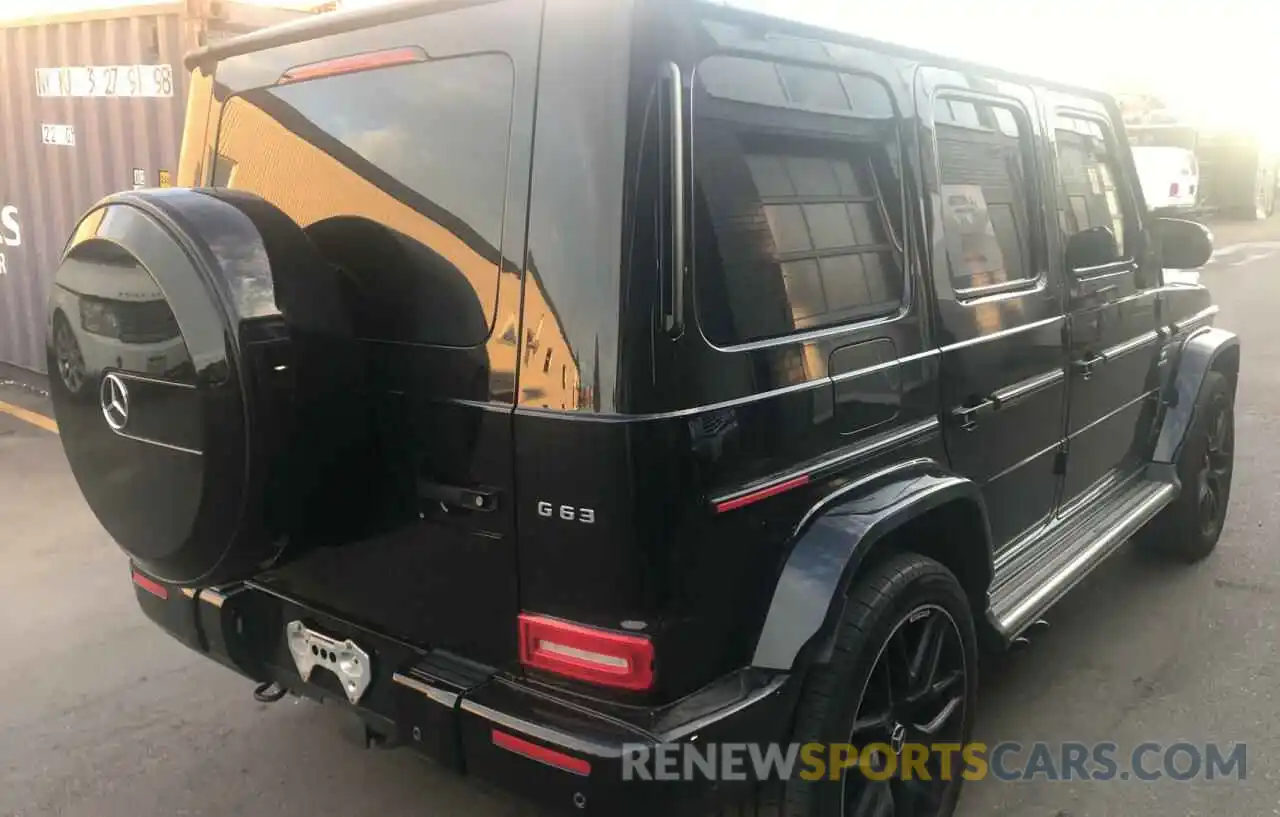 4 Photograph of a damaged car WDCYC7HJ9KX330398 MERCEDES-BENZ G-CLASS 2019