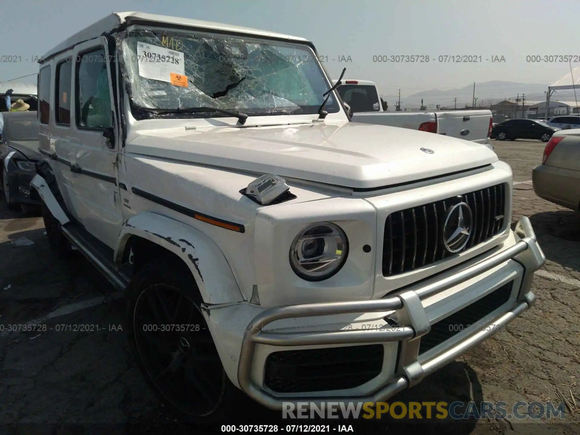 1 Photograph of a damaged car WDCYC7HJXKX323282 MERCEDES-BENZ G-CLASS 2019