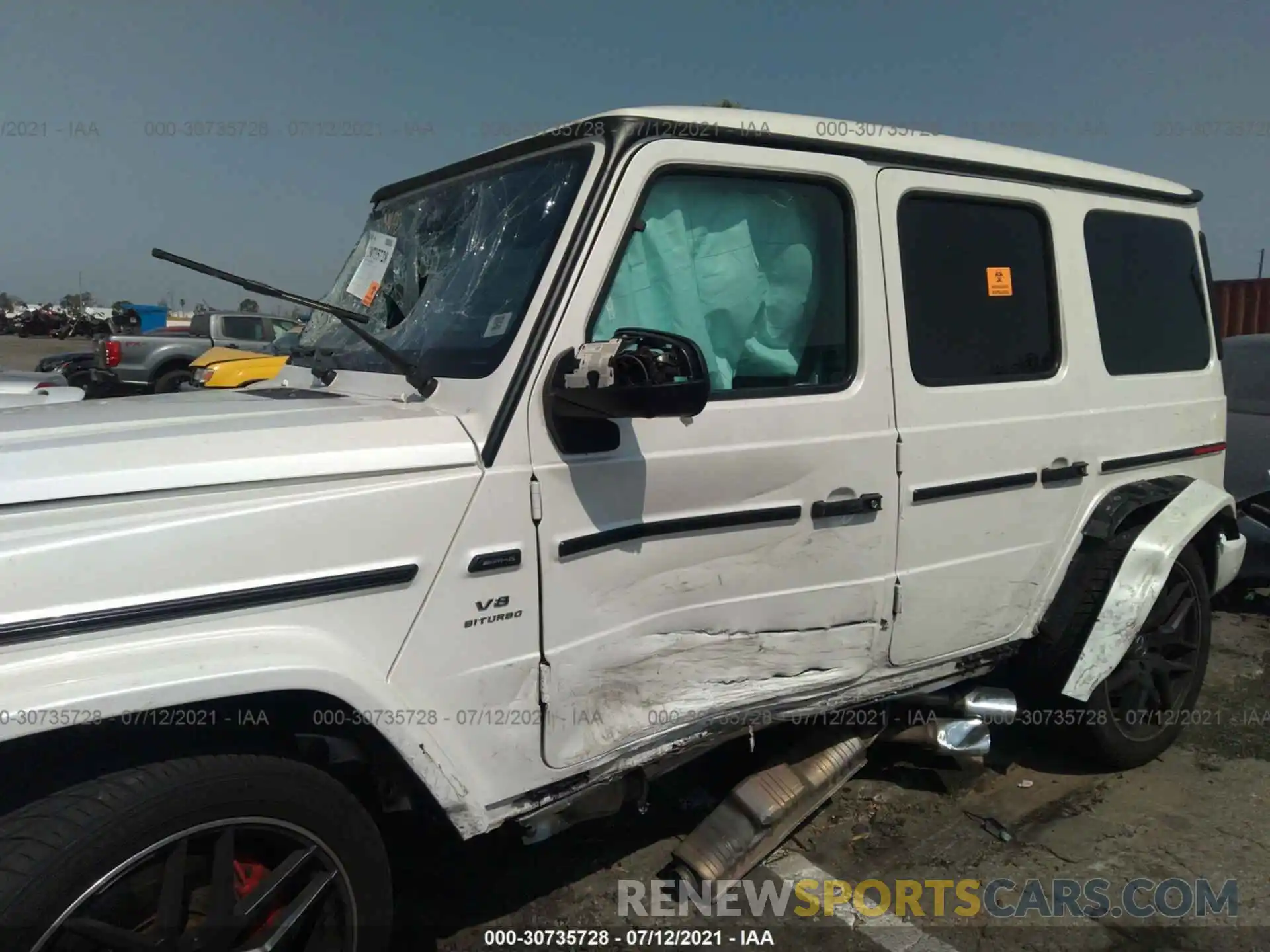 6 Photograph of a damaged car WDCYC7HJXKX323282 MERCEDES-BENZ G-CLASS 2019