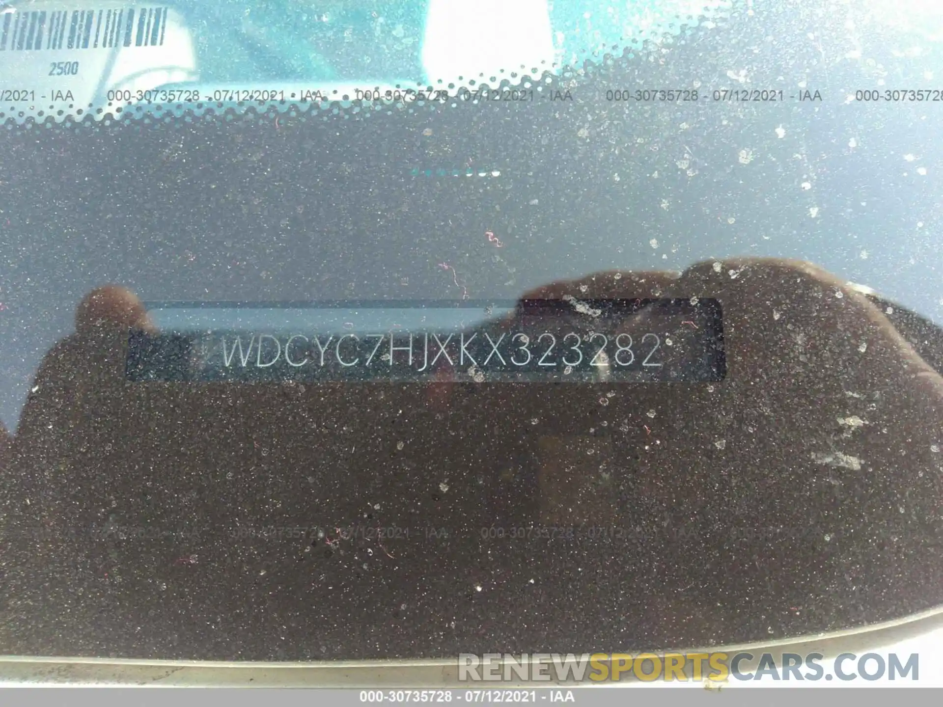 9 Photograph of a damaged car WDCYC7HJXKX323282 MERCEDES-BENZ G-CLASS 2019