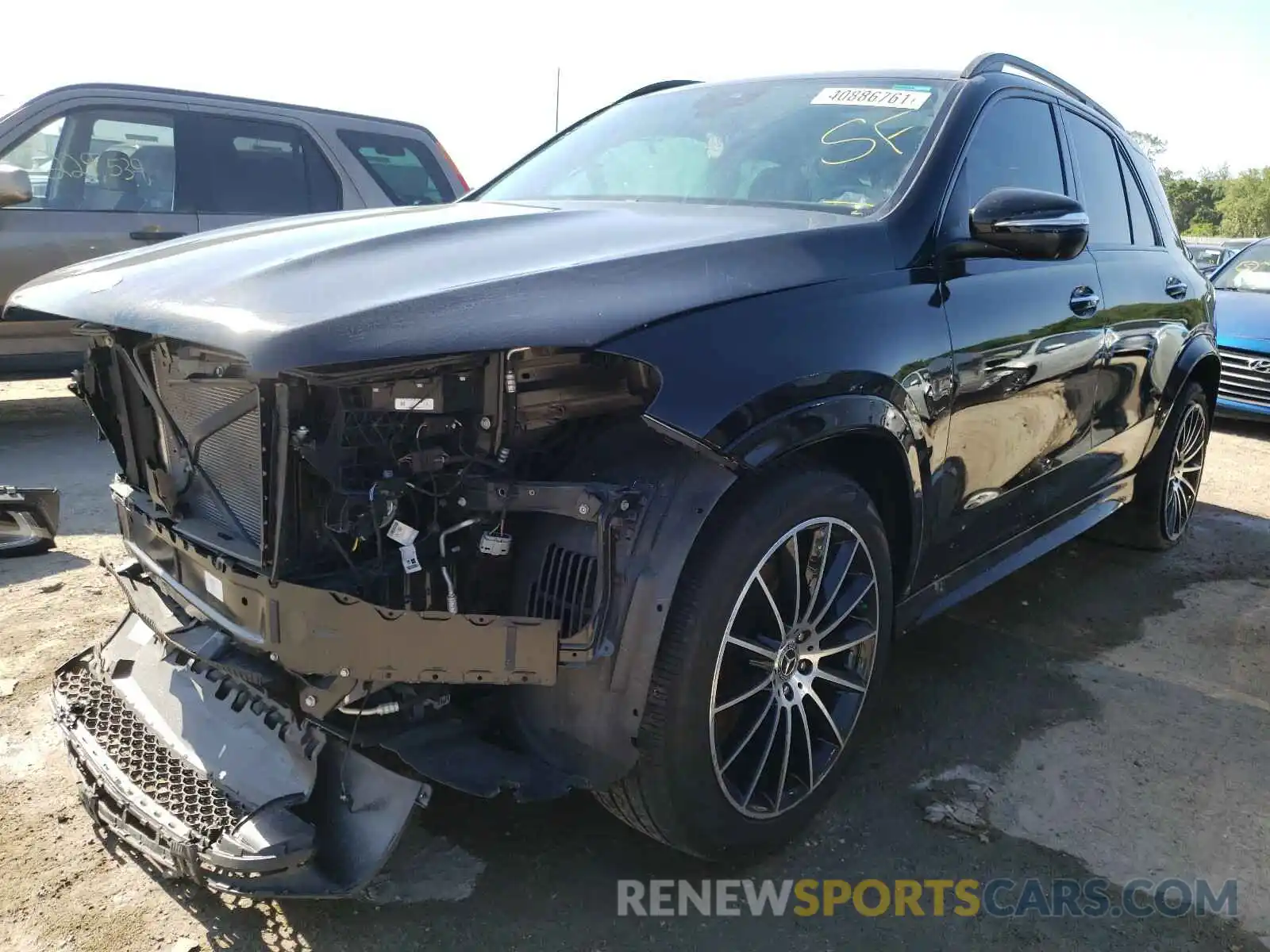 2 Photograph of a damaged car 4JGFB4JB1LA226473 MERCEDES-BENZ G CLASS 2020