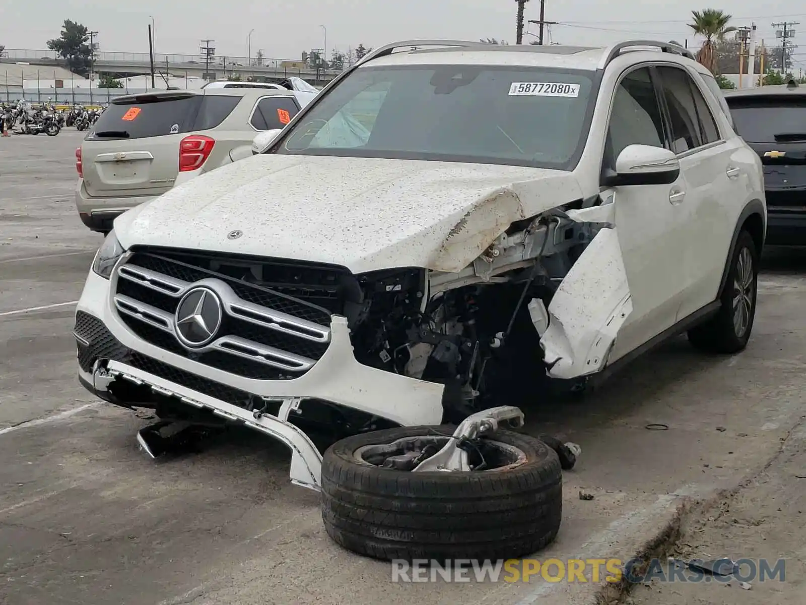 2 Photograph of a damaged car 4JGFB4JB3LA216883 MERCEDES-BENZ G CLASS 2020