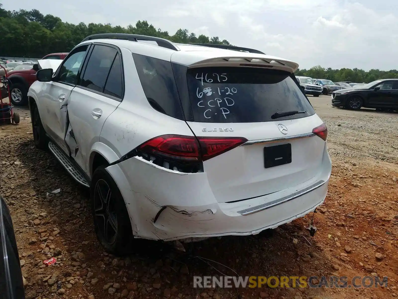 3 Photograph of a damaged car 4JGFB4JB3LA224675 MERCEDES-BENZ G CLASS 2020