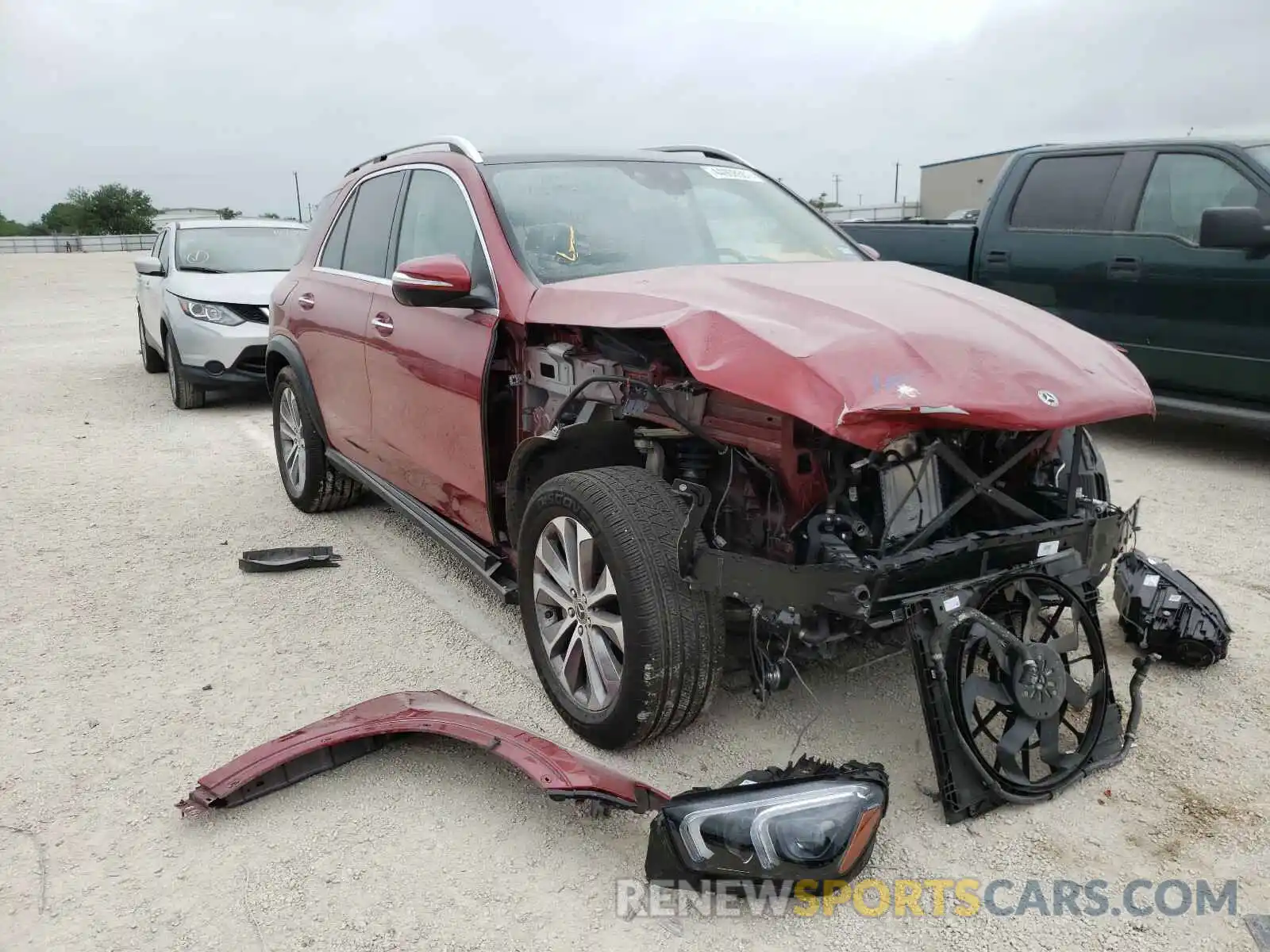 1 Photograph of a damaged car 4JGFB4JB8LA204406 MERCEDES-BENZ G CLASS 2020