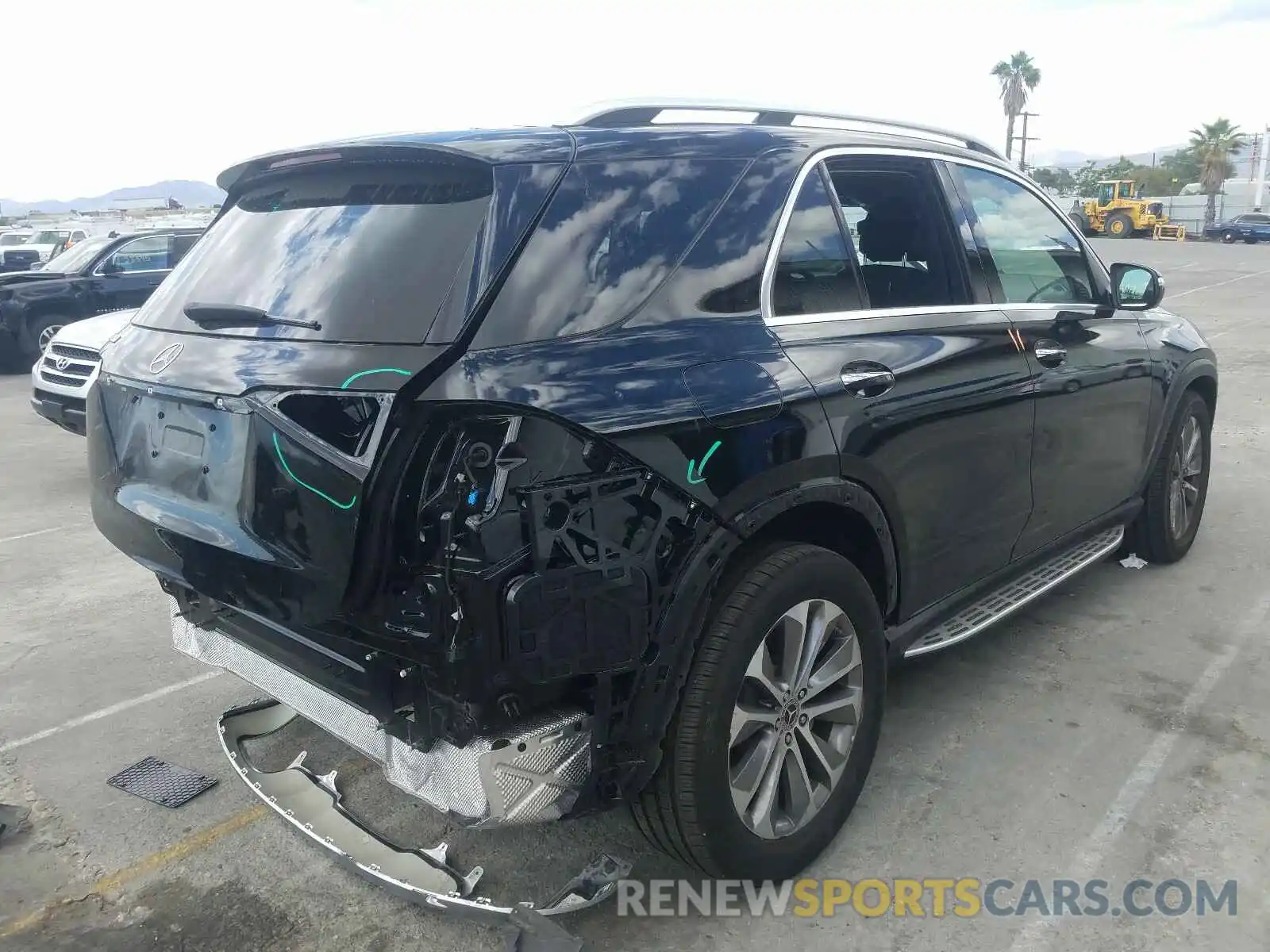 4 Photograph of a damaged car 4JGFB4JB9LA179015 MERCEDES-BENZ G CLASS 2020