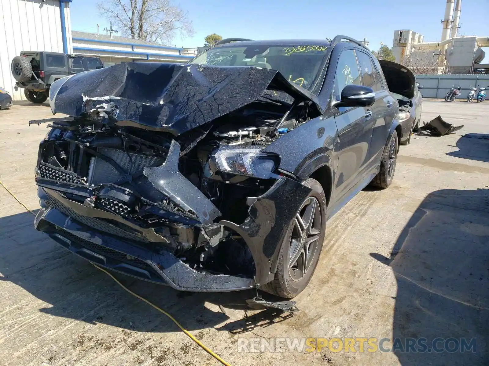 2 Photograph of a damaged car 4JGFB4KB0LA240069 MERCEDES-BENZ G CLASS 2020