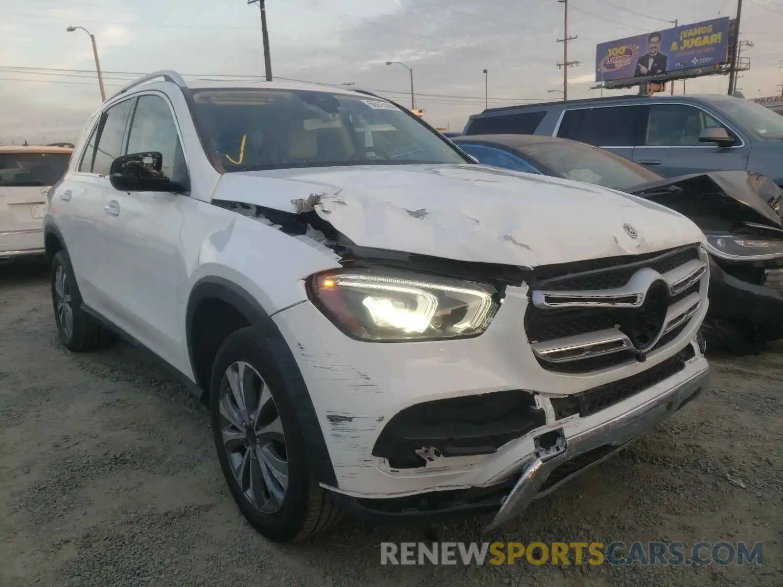 1 Photograph of a damaged car 4JGFB4KB1LA009763 MERCEDES-BENZ G CLASS 2020