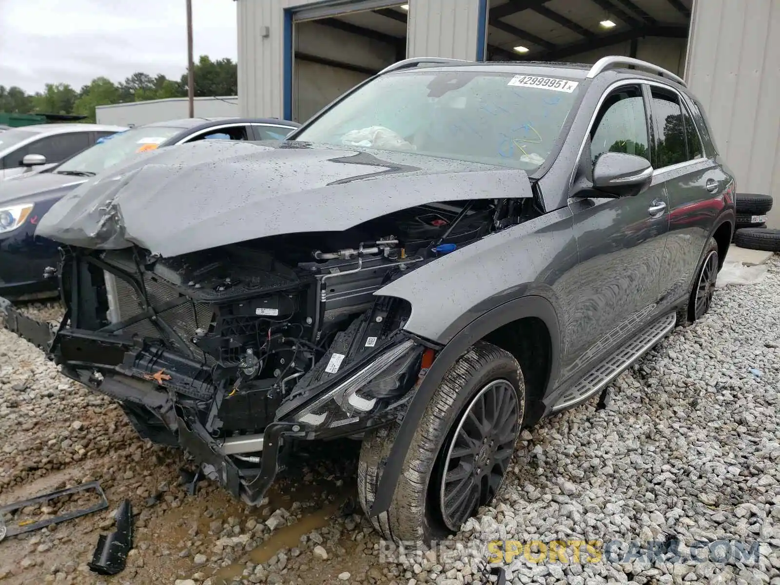 2 Photograph of a damaged car 4JGFB4KB3LA013636 MERCEDES-BENZ G CLASS 2020