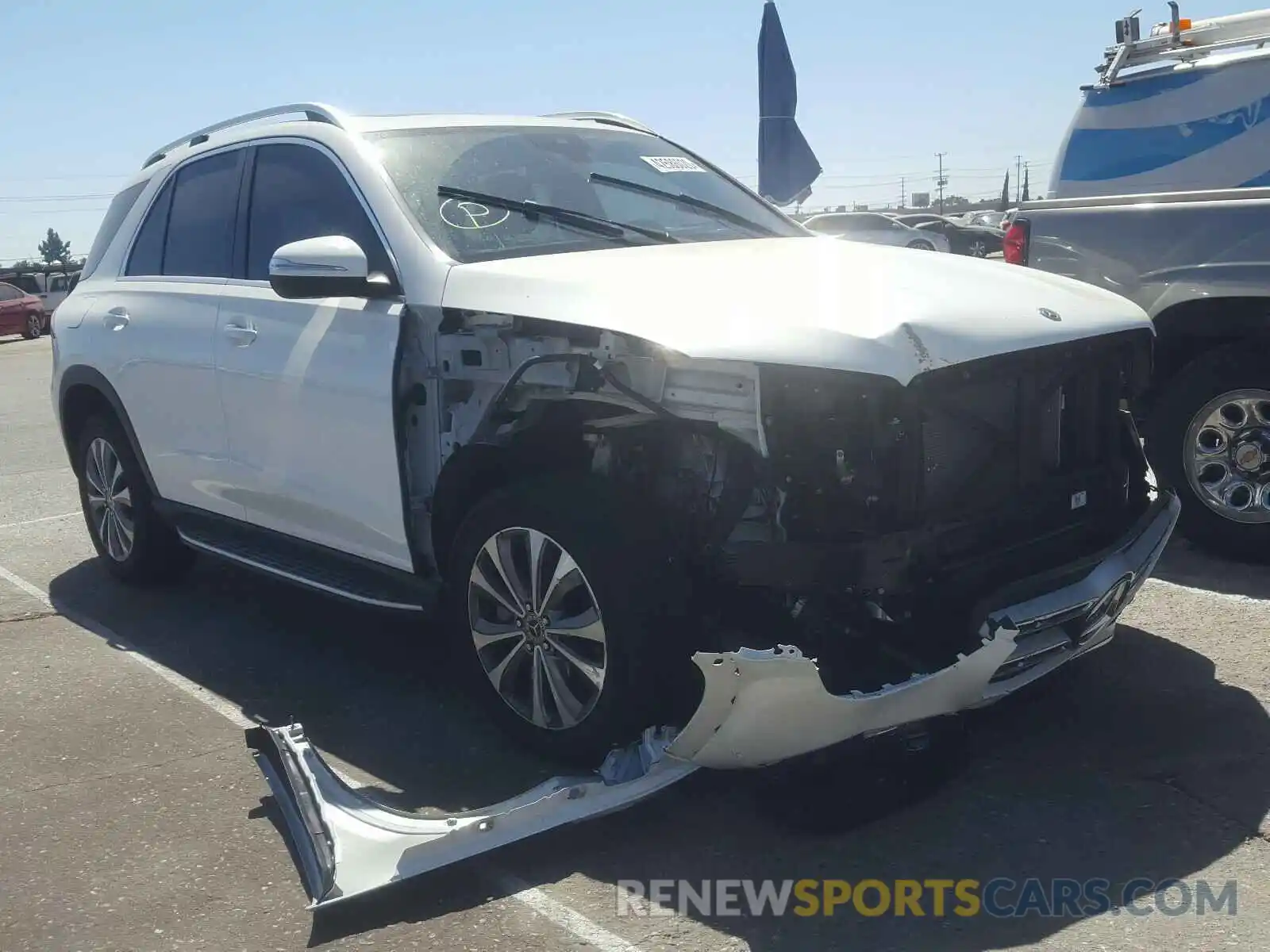 1 Photograph of a damaged car 4JGFB4KB3LA063520 MERCEDES-BENZ G CLASS 2020