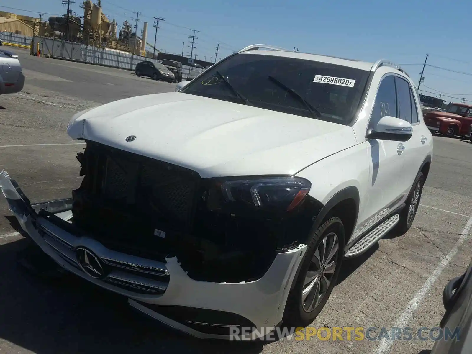 2 Photograph of a damaged car 4JGFB4KB3LA063520 MERCEDES-BENZ G CLASS 2020