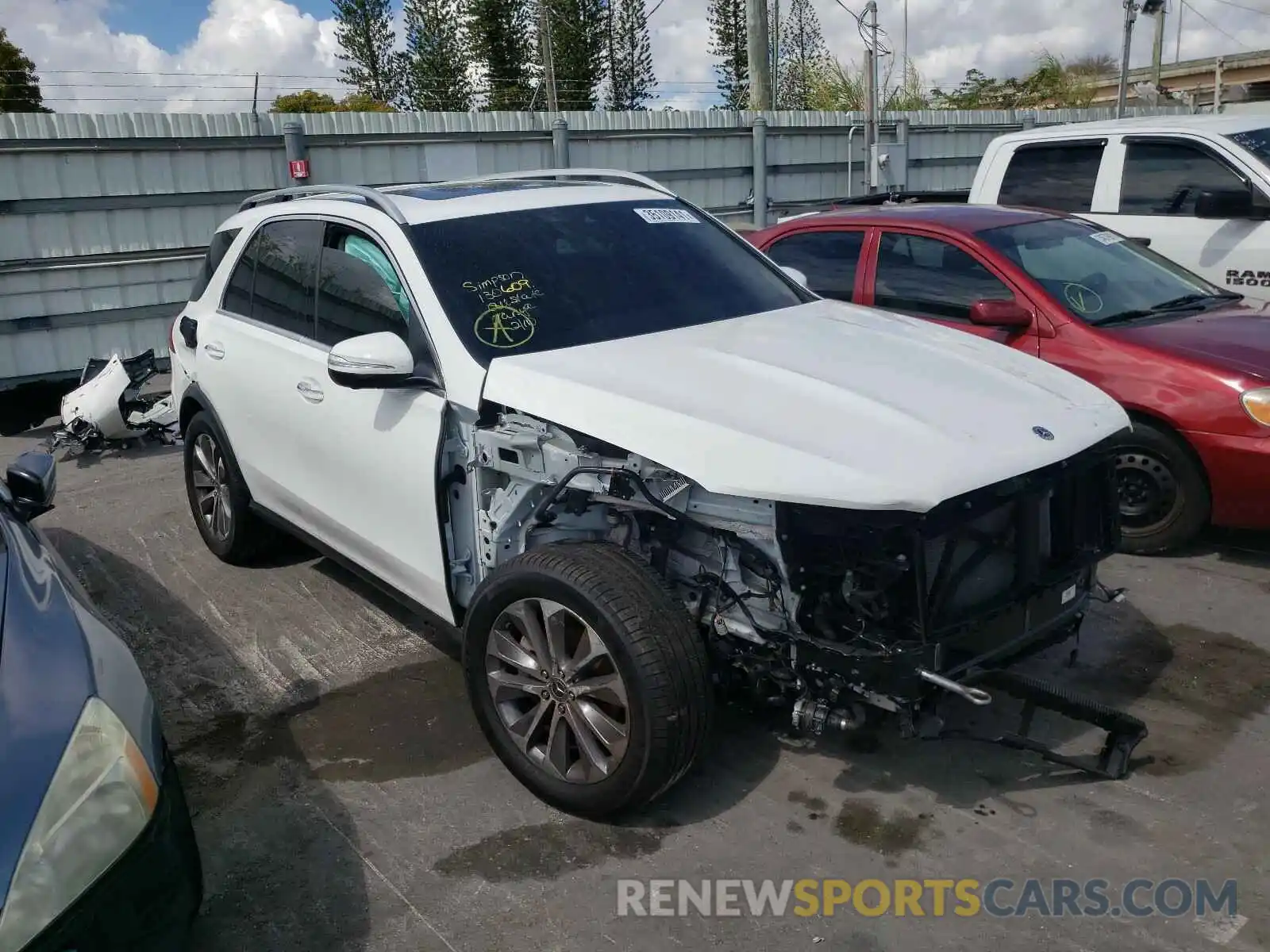 1 Photograph of a damaged car 4JGFB4KB3LA075912 MERCEDES-BENZ G CLASS 2020