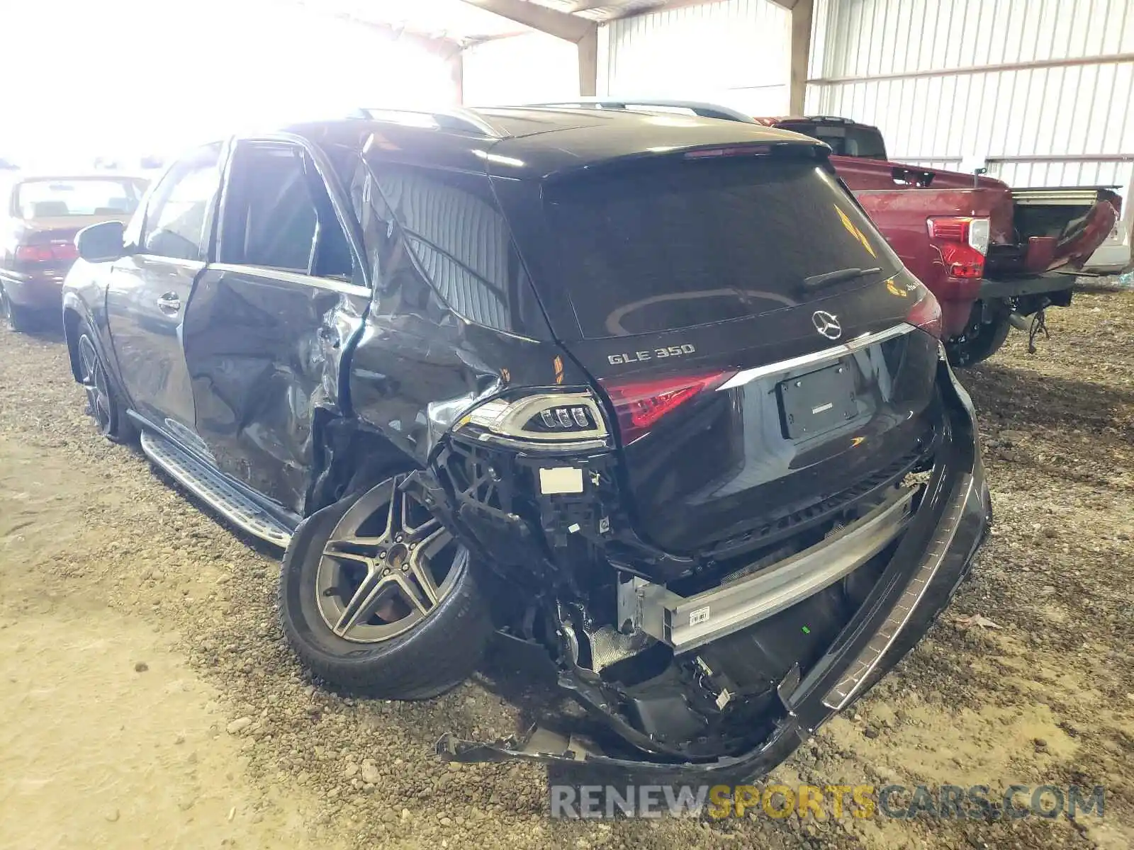 3 Photograph of a damaged car 4JGFB4KB3LA129161 MERCEDES-BENZ G CLASS 2020