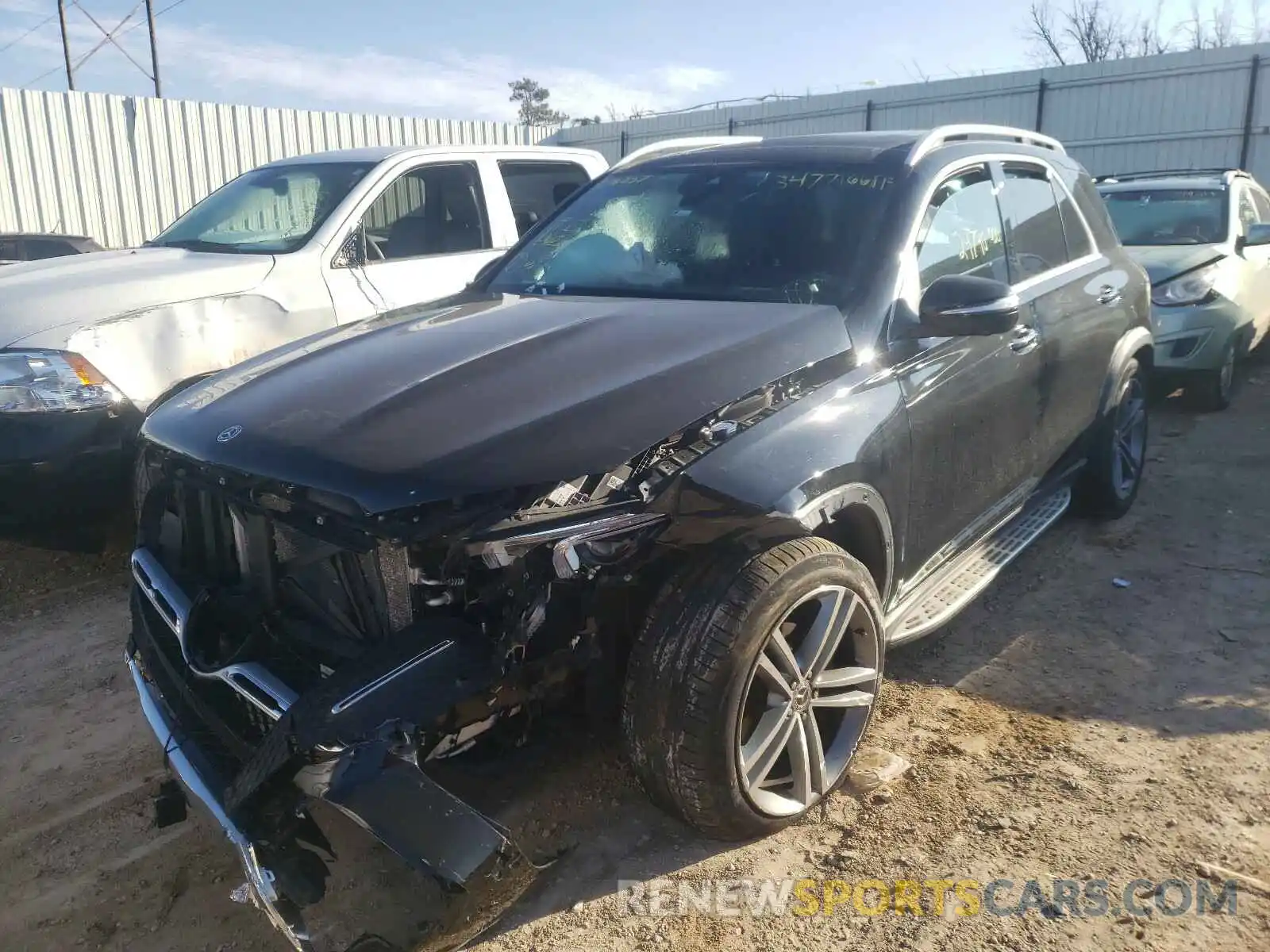 2 Photograph of a damaged car 4JGFB4KB4LA076857 MERCEDES-BENZ G CLASS 2020