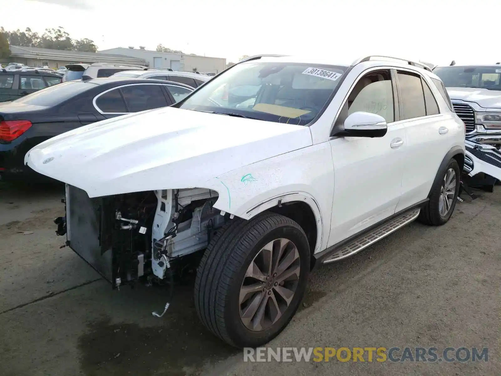 2 Photograph of a damaged car 4JGFB4KB4LA158815 MERCEDES-BENZ G CLASS 2020