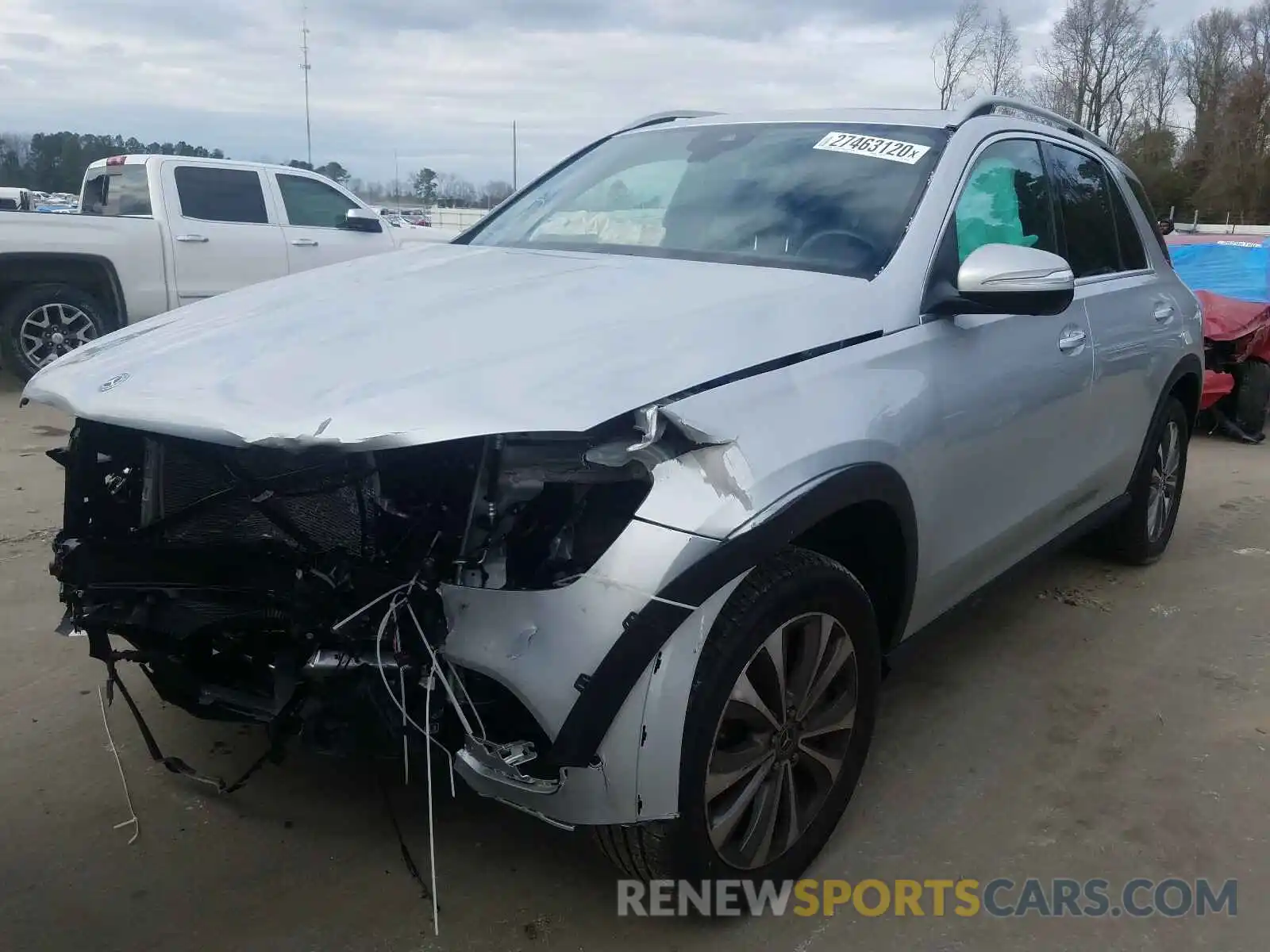 2 Photograph of a damaged car 4JGFB4KB5LA080299 MERCEDES-BENZ G CLASS 2020