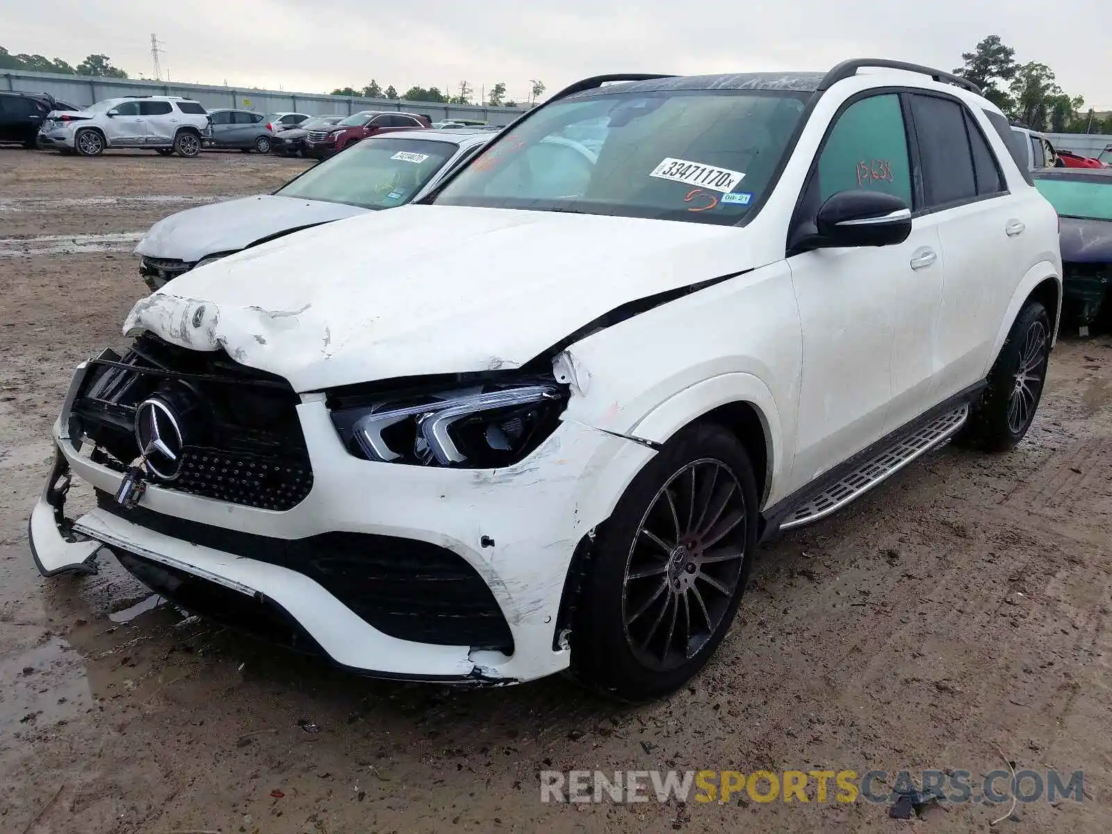 2 Photograph of a damaged car 4JGFB4KB5LA092386 MERCEDES-BENZ G CLASS 2020