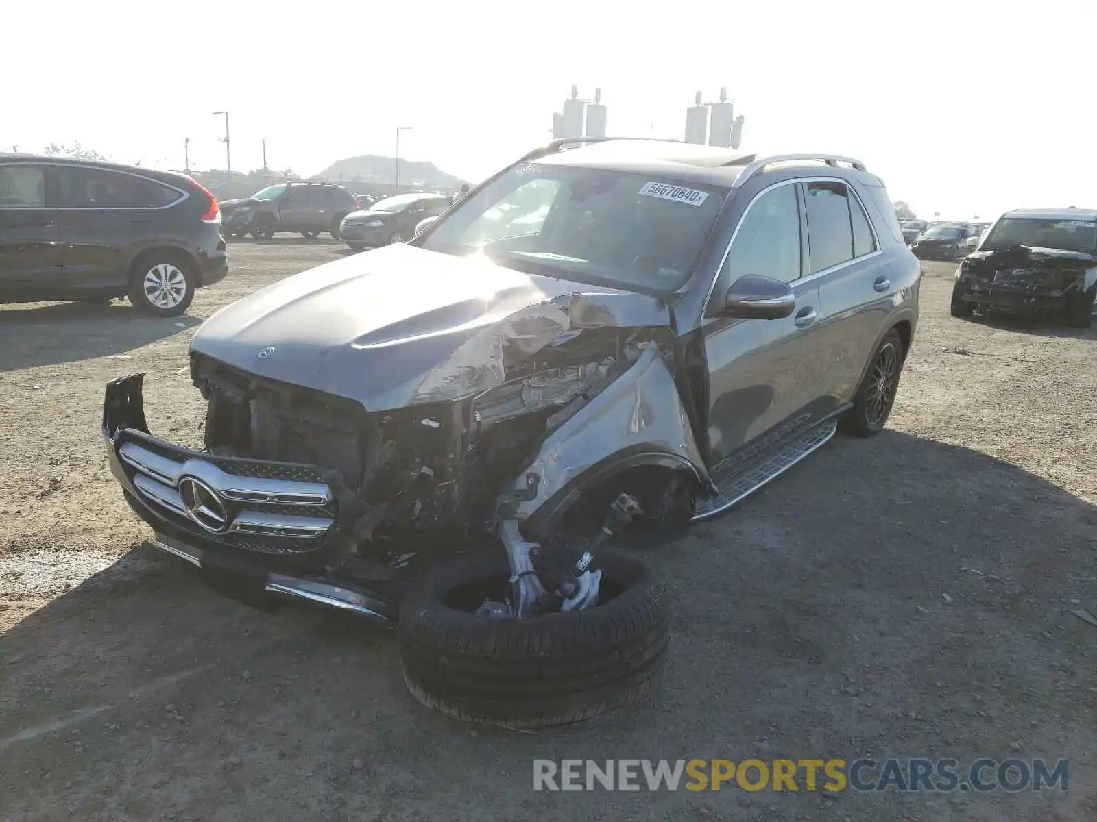 2 Photograph of a damaged car 4JGFB4KB7LA013722 MERCEDES-BENZ G CLASS 2020