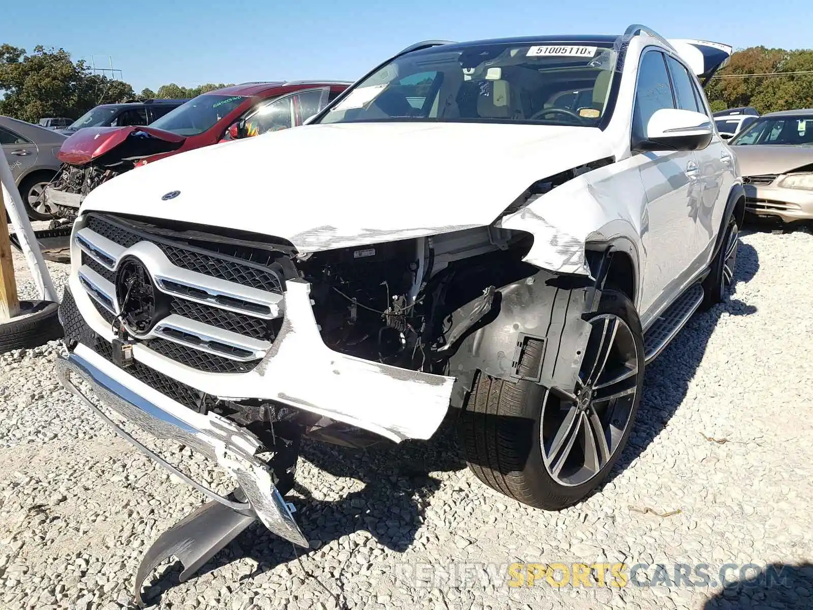 2 Photograph of a damaged car 4JGFB4KB7LA043500 MERCEDES-BENZ G CLASS 2020