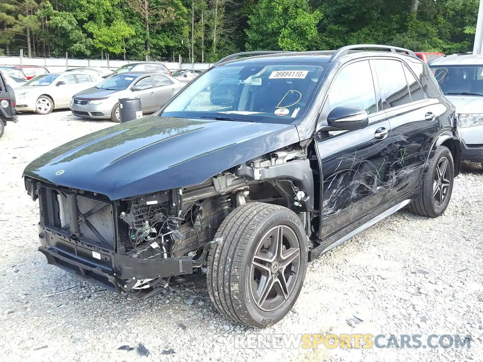 2 Photograph of a damaged car 4JGFB4KB8LA007654 MERCEDES-BENZ G CLASS 2020