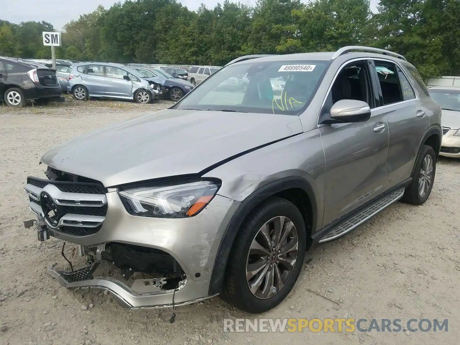 2 Photograph of a damaged car 4JGFB4KB9LA033440 MERCEDES-BENZ G CLASS 2020