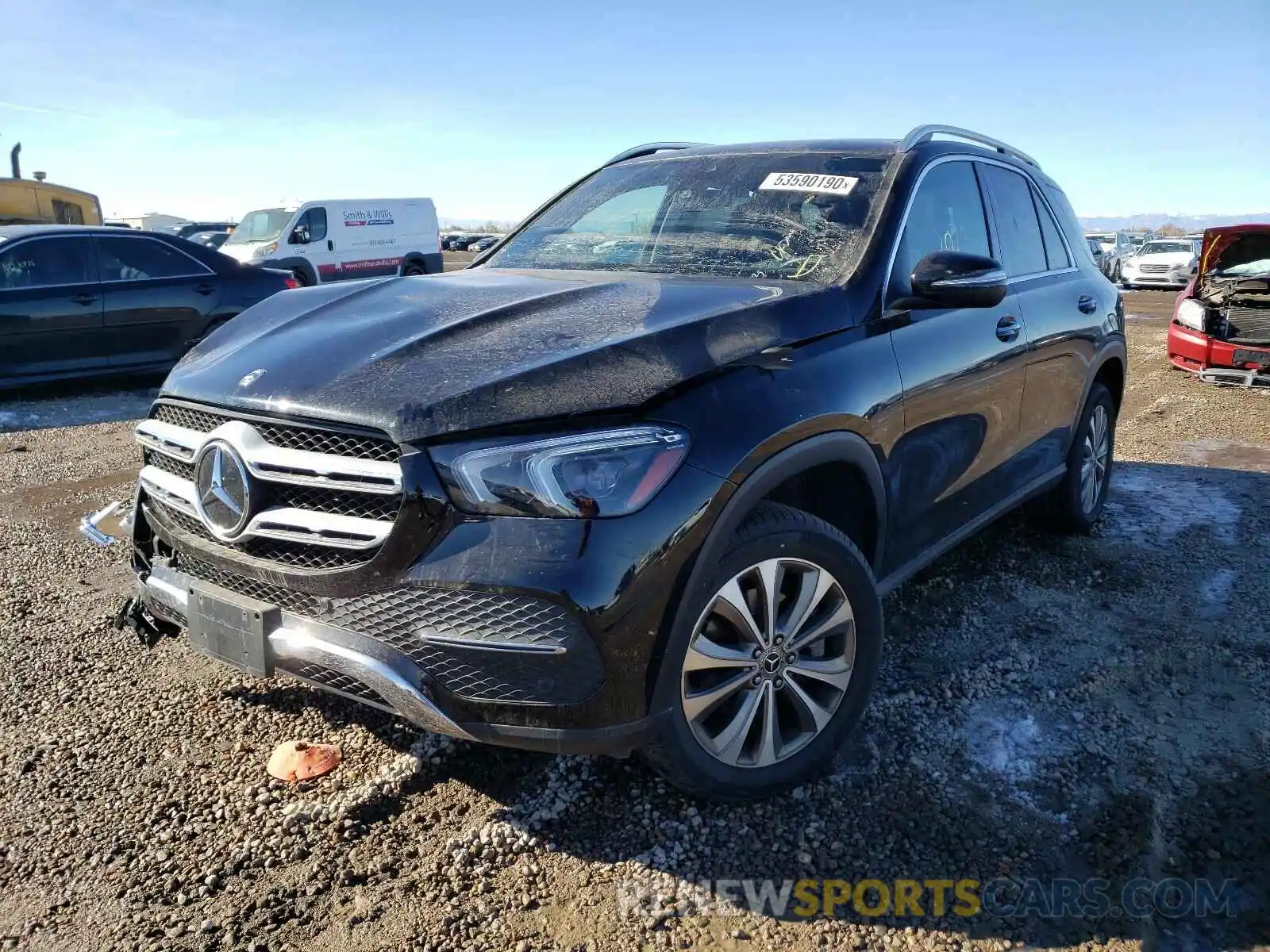 2 Photograph of a damaged car 4JGFB4KB9LA100389 MERCEDES-BENZ G CLASS 2020