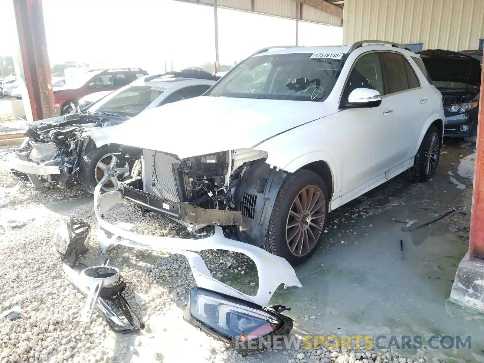 2 Photograph of a damaged car 4JGFB4KE0LA090667 MERCEDES-BENZ G CLASS 2020