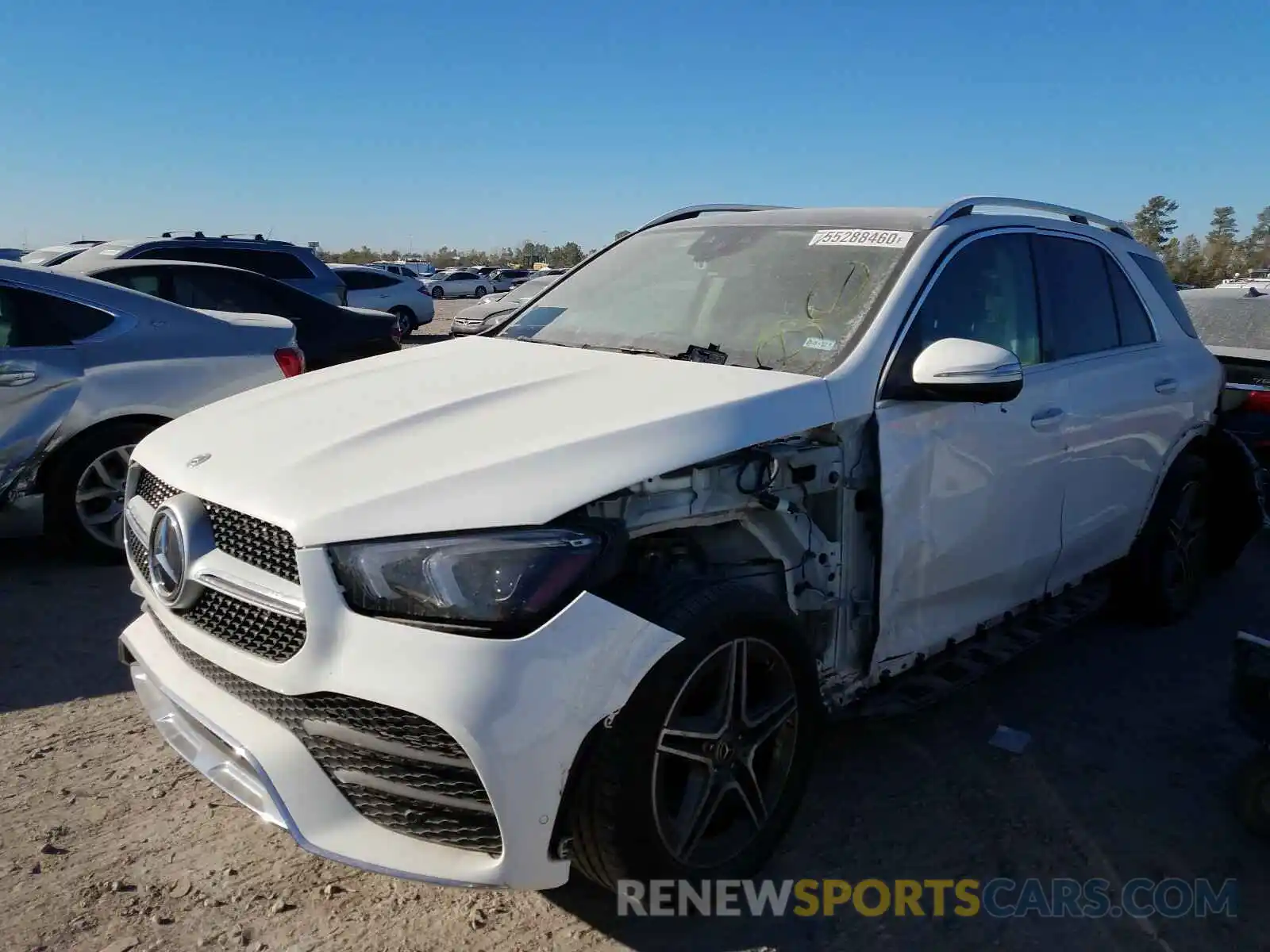 2 Photograph of a damaged car 4JGFB4KE5LA025751 MERCEDES-BENZ G CLASS 2020