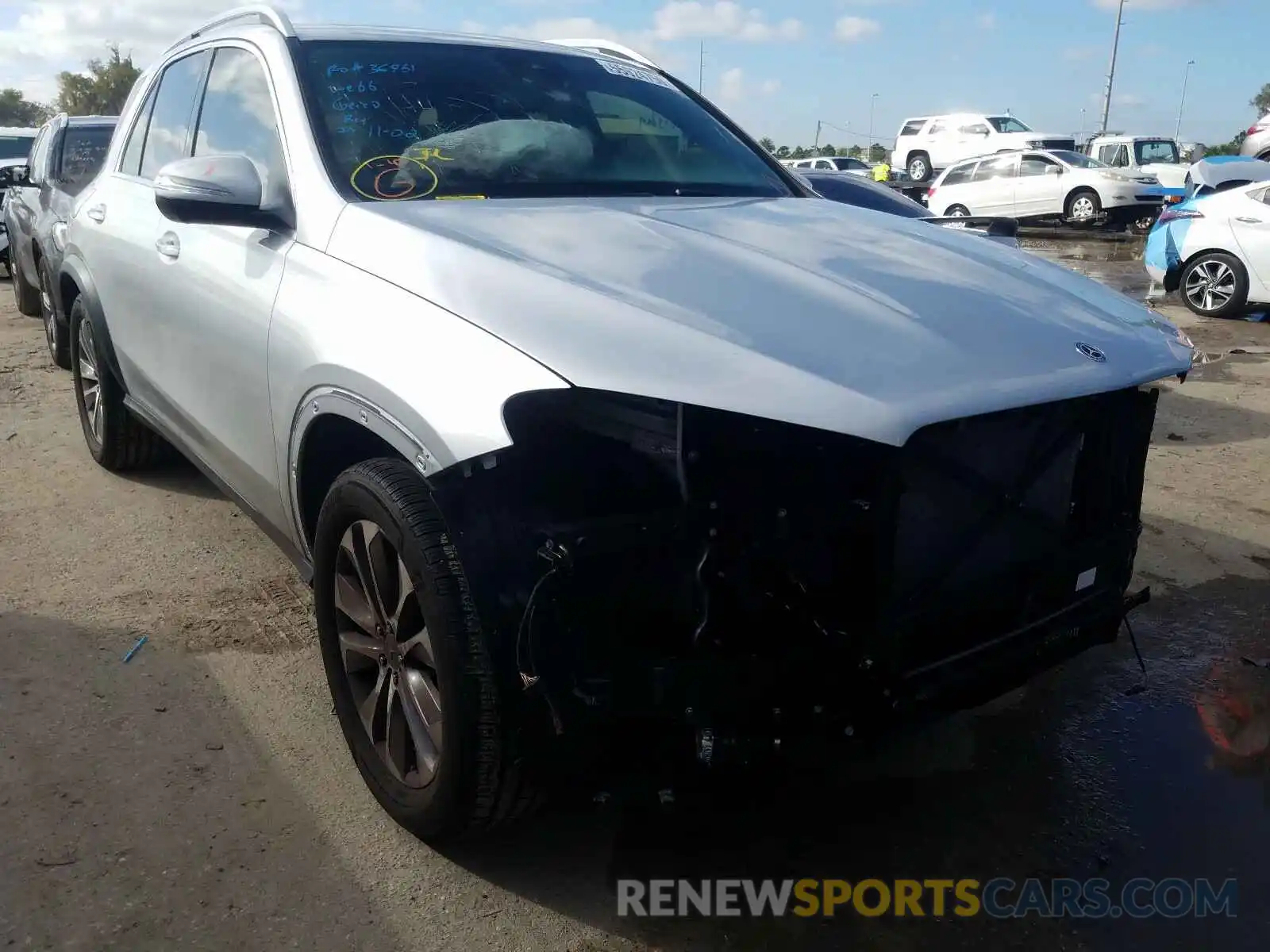 1 Photograph of a damaged car 4JGFB4KE8LA083885 MERCEDES-BENZ G CLASS 2020