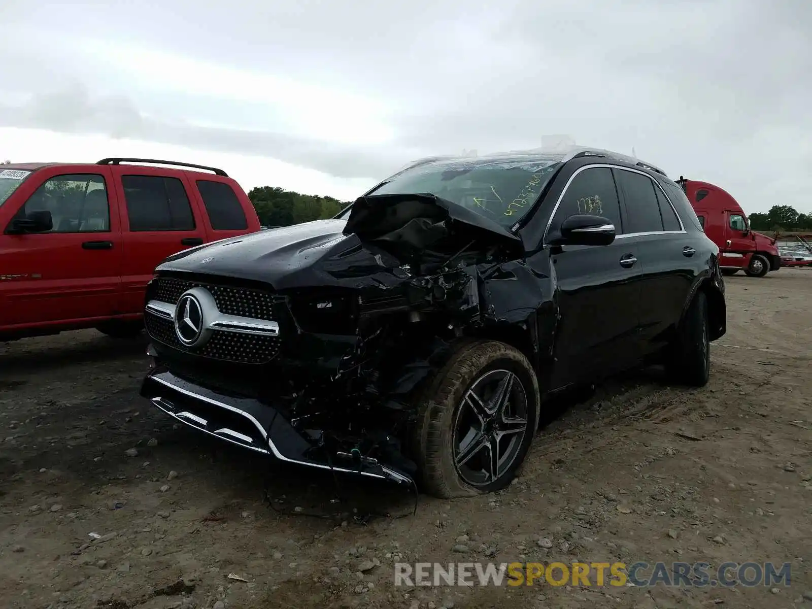 2 Photograph of a damaged car 4JGFB8GBXLA178244 MERCEDES-BENZ G CLASS 2020