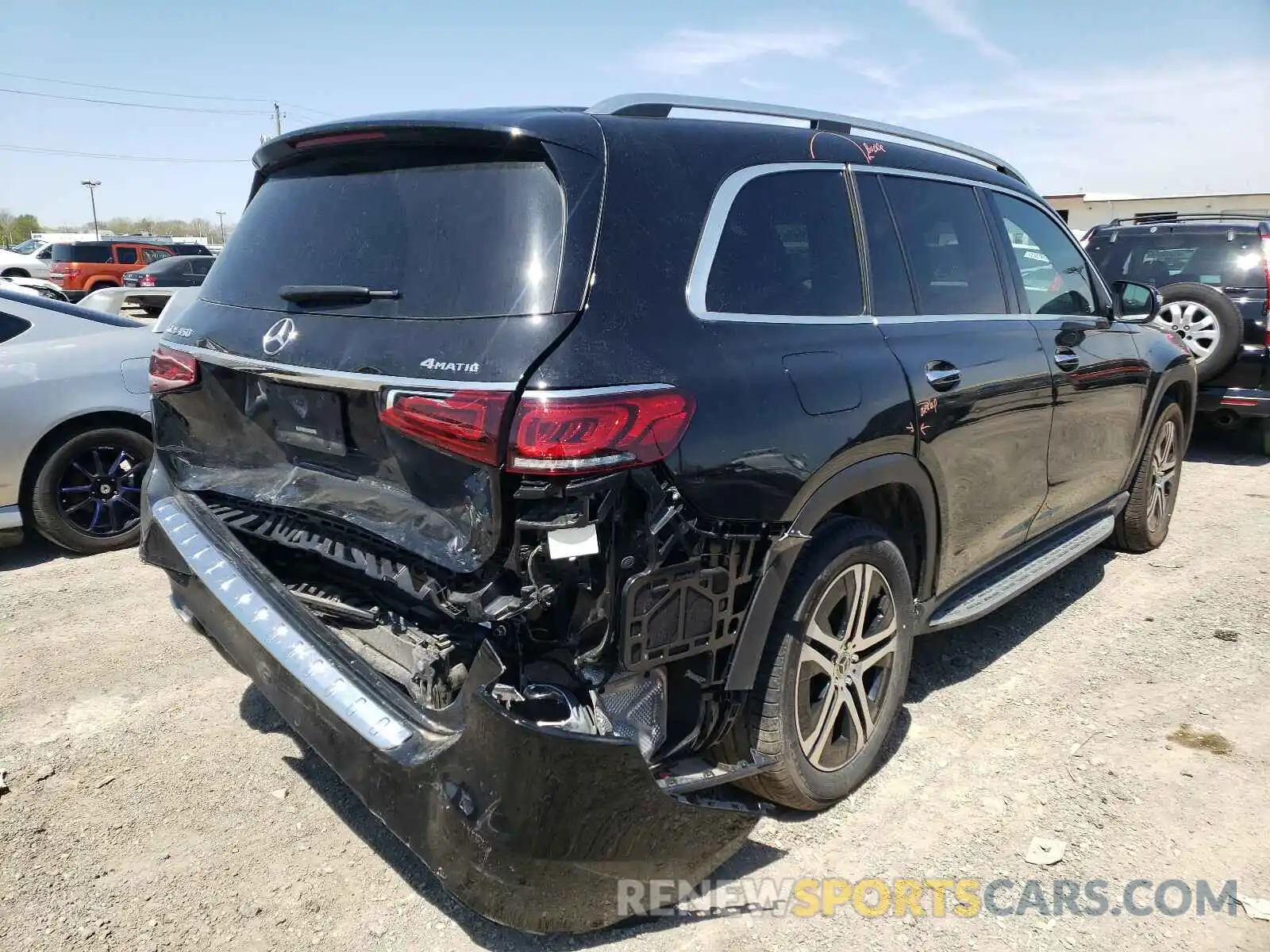 4 Photograph of a damaged car 4JGFF5KE0LA219131 MERCEDES-BENZ G CLASS 2020