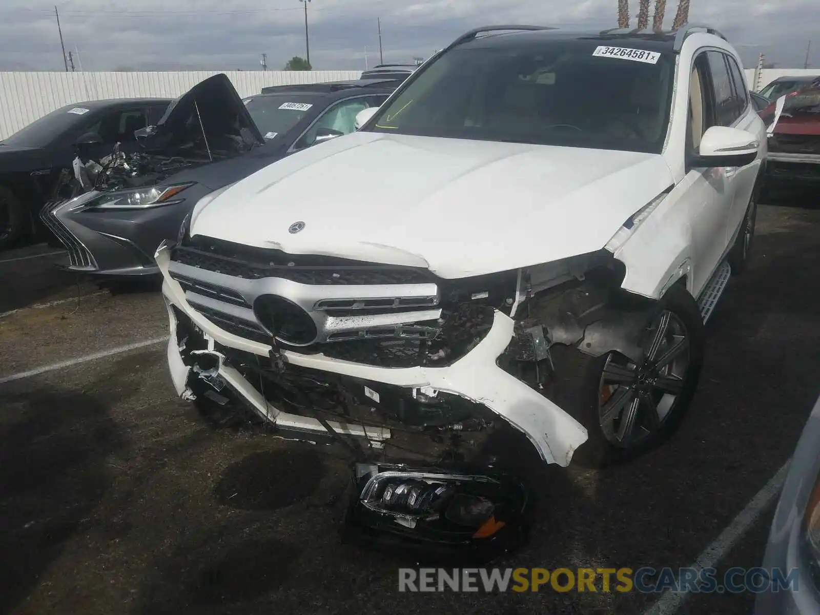 2 Photograph of a damaged car 4JGFF5KE1LA273120 MERCEDES-BENZ G CLASS 2020